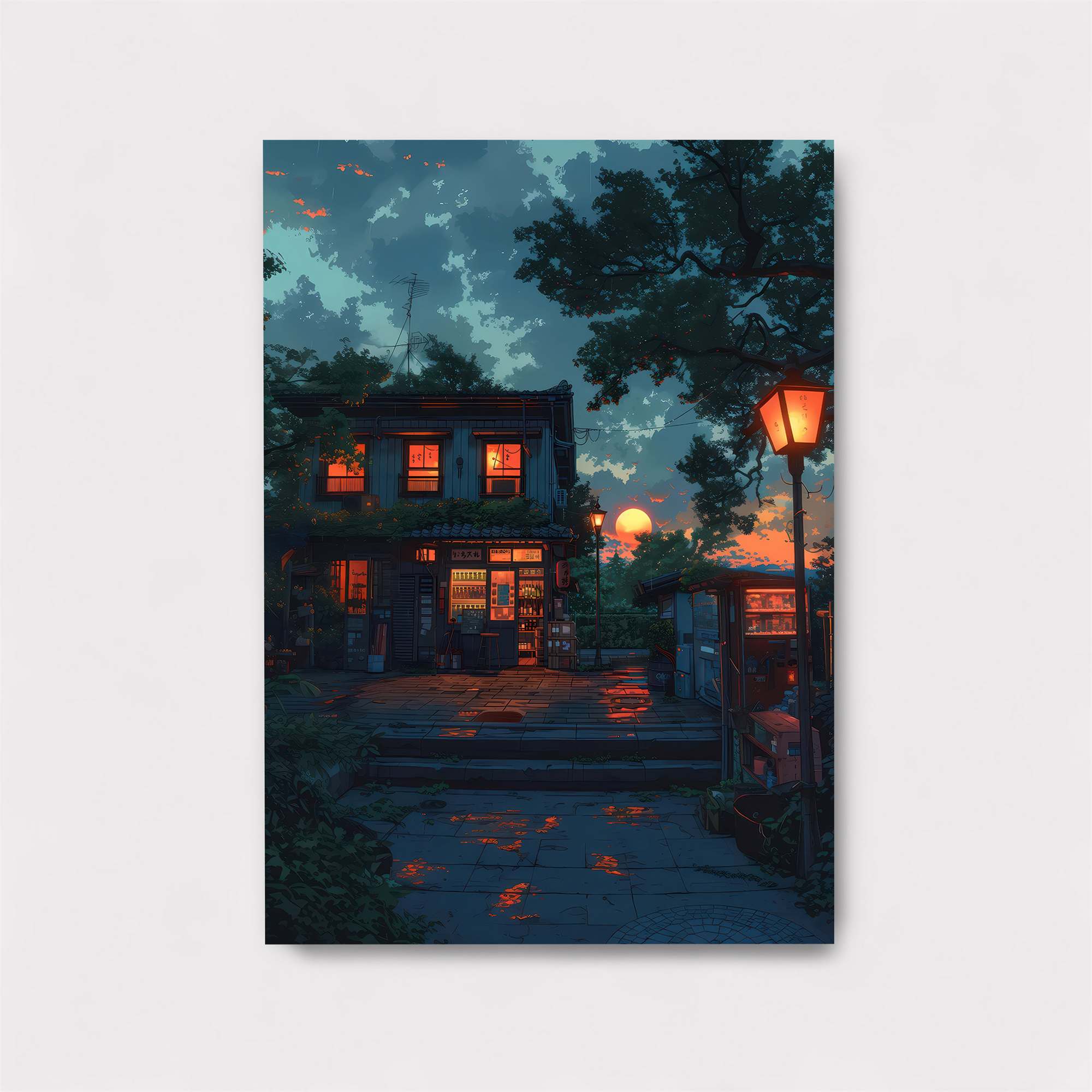Sunset Serenity Safe Wall Magnetic / M