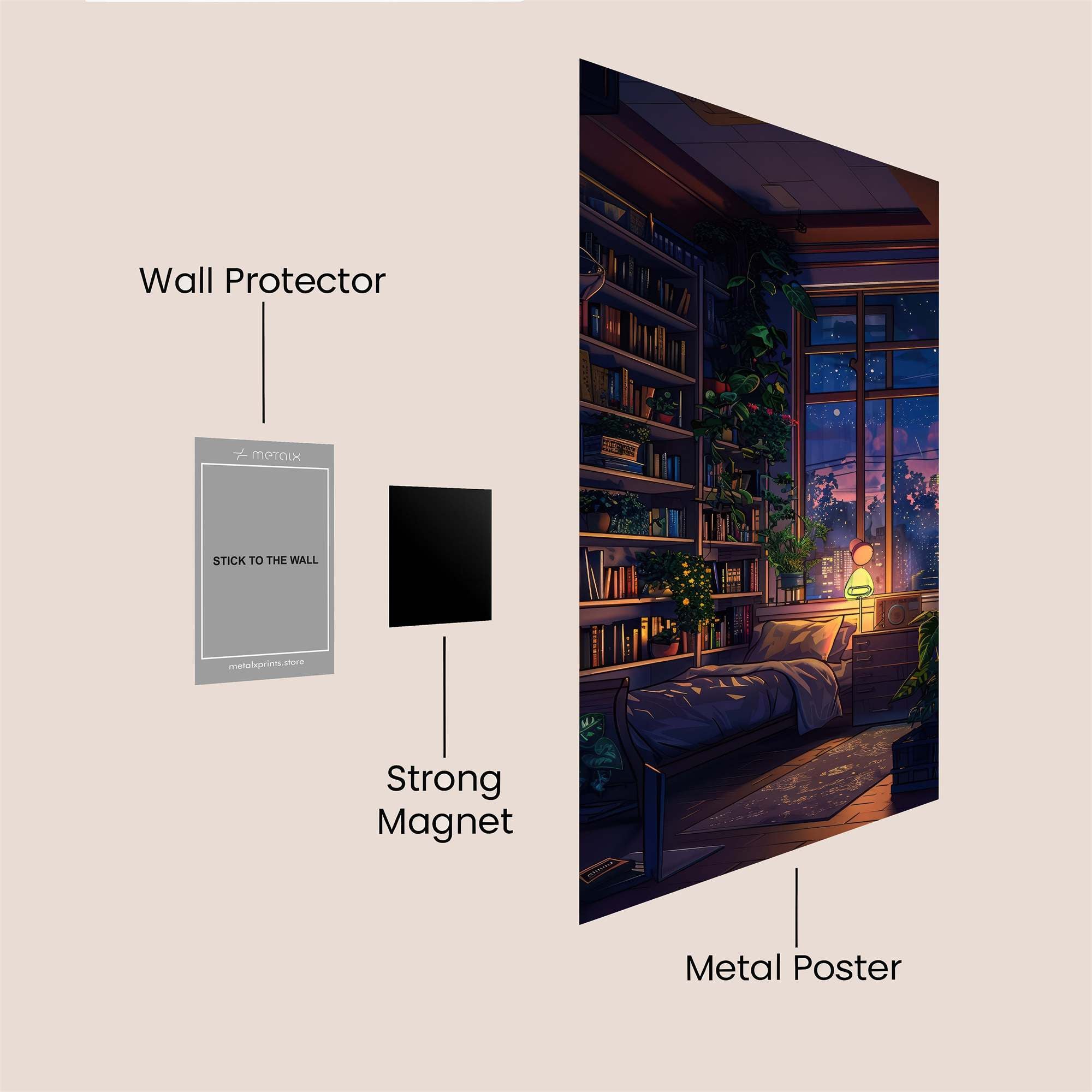 Twilight Sanctuary Safe Wall Magnetic / M