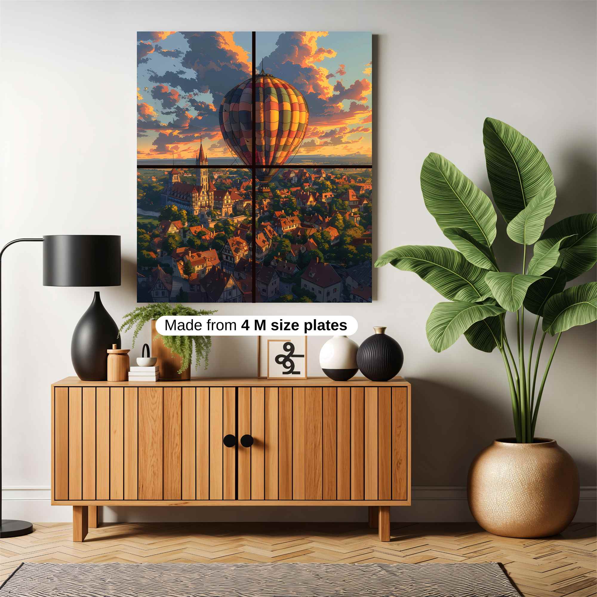 Balloon Serenity Safe Wall Magnetic / M