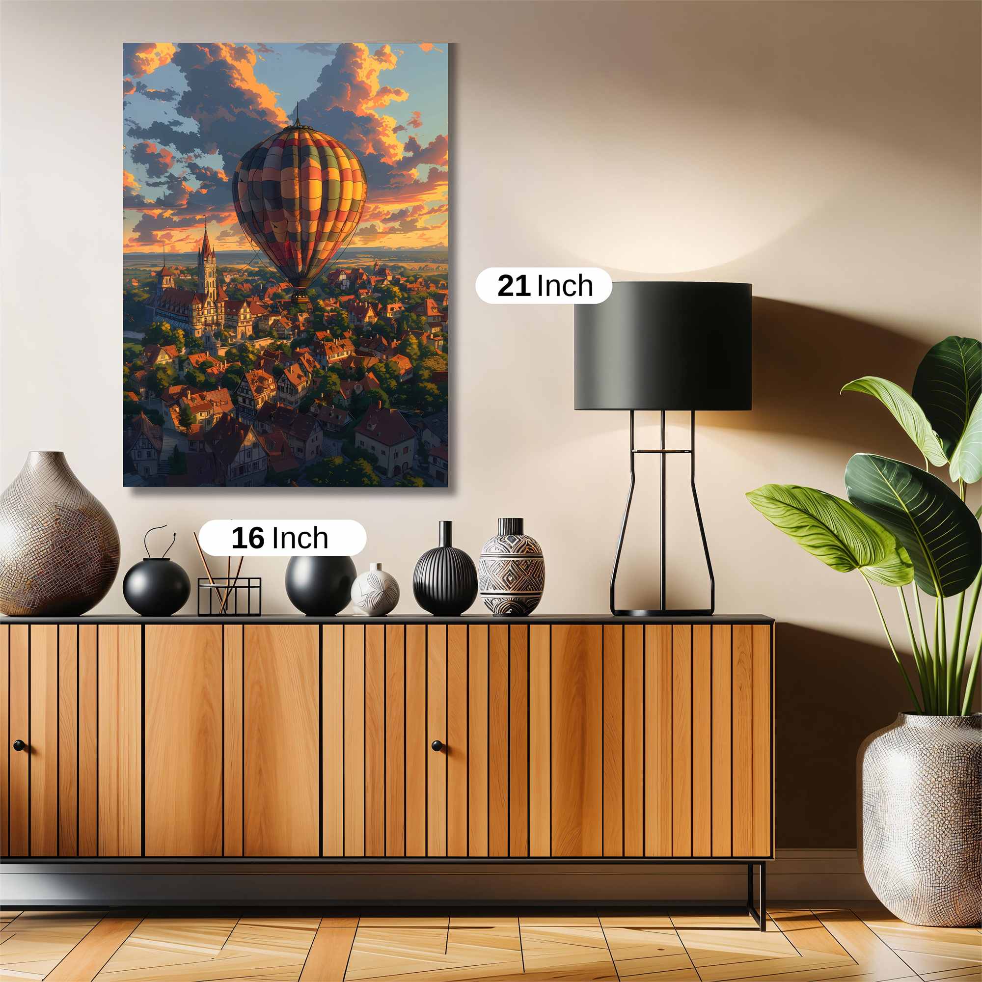 Balloon Serenity Safe Wall Magnetic / M