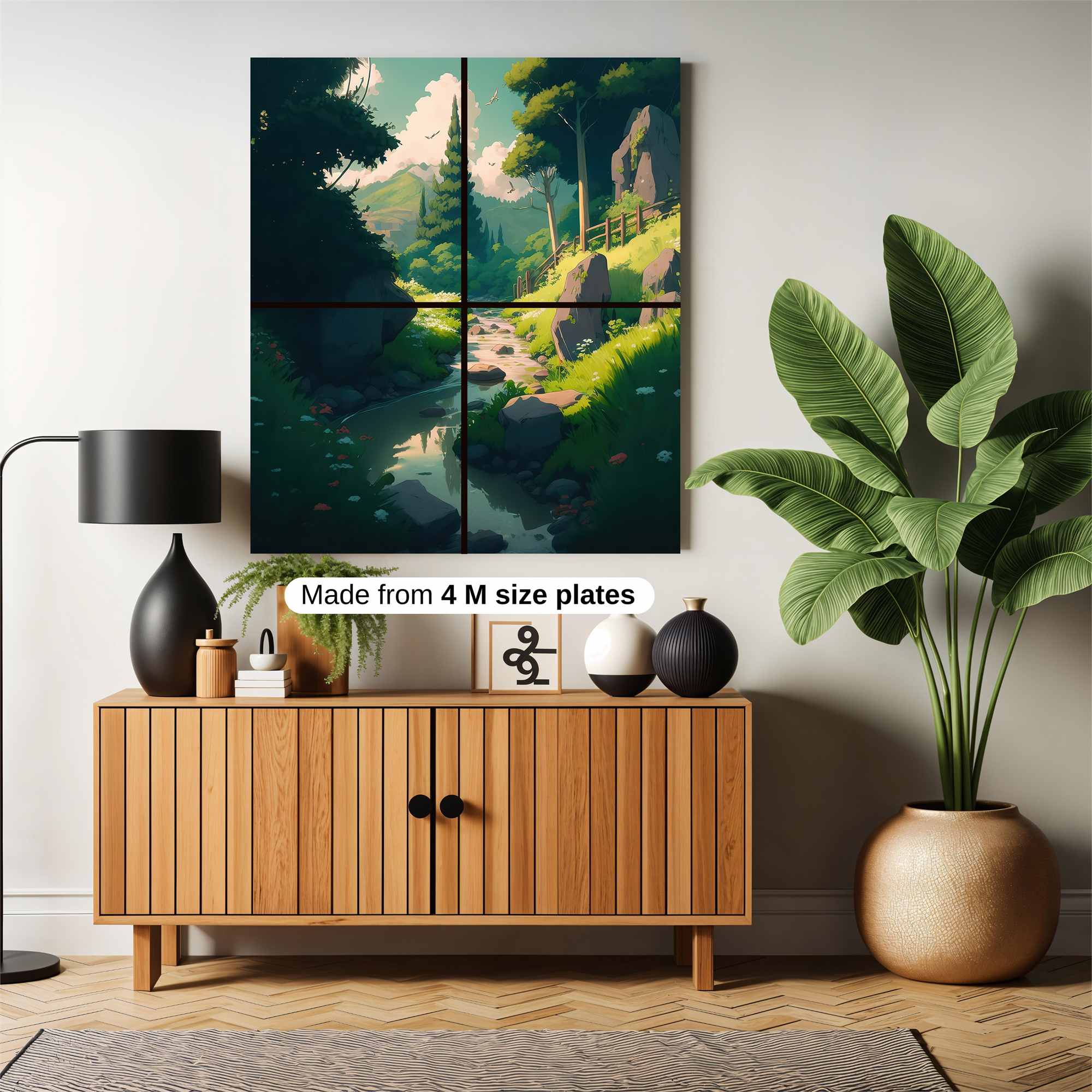 Forest Serenity Safe Wall Magnetic / M