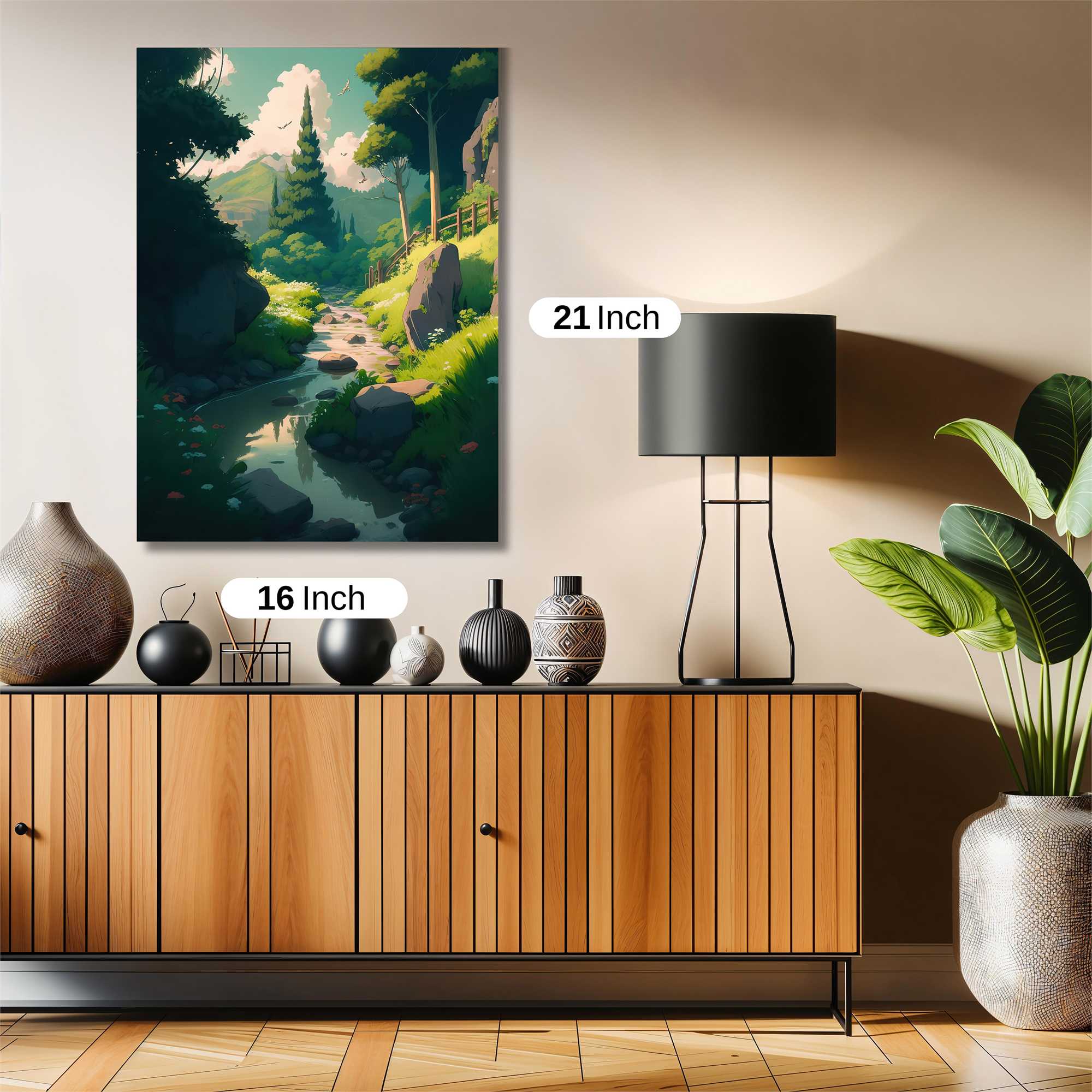 Forest Serenity Safe Wall Magnetic / M