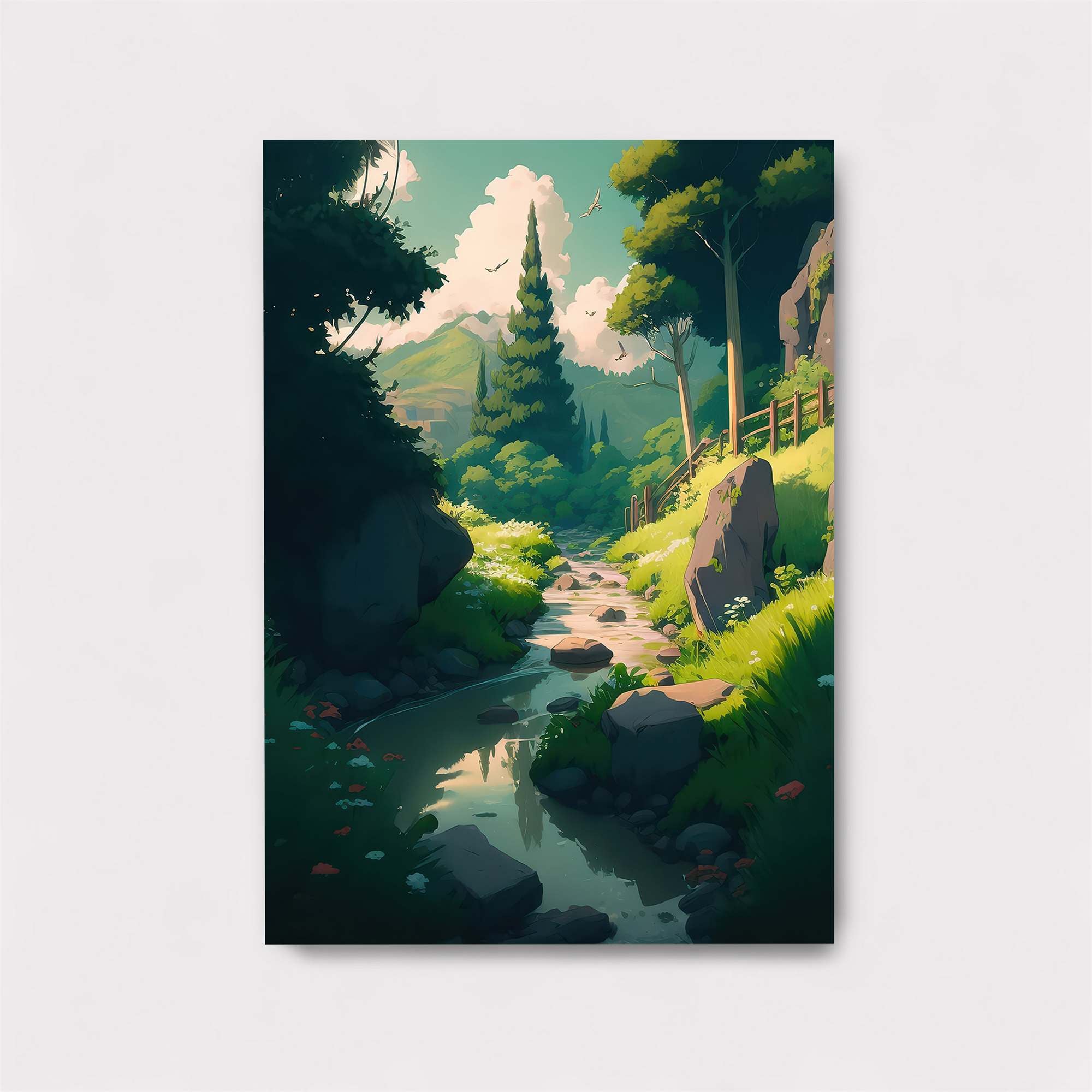 Forest Serenity Safe Wall Magnetic / M