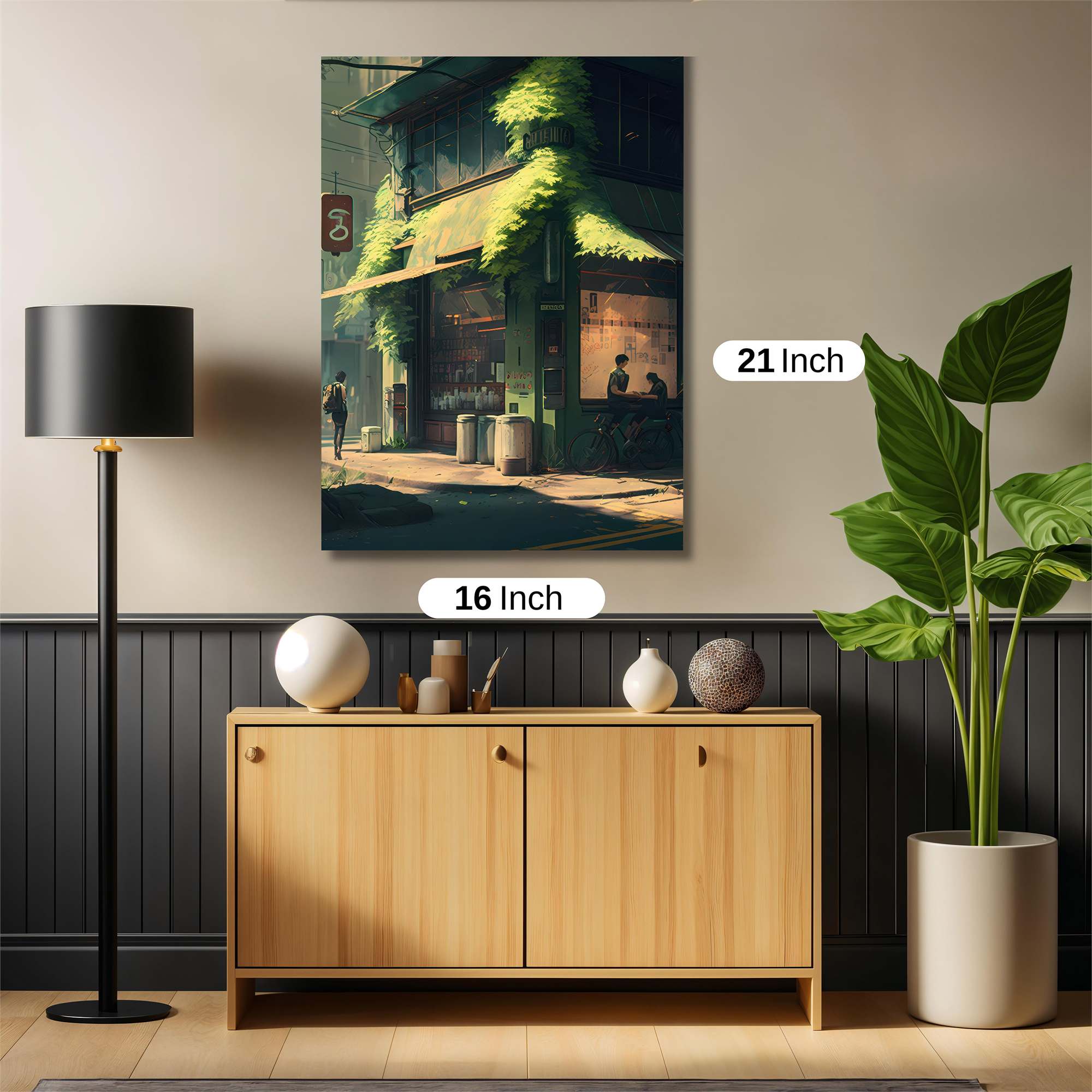 Cafe Serenity Safe Wall Magnetic / M