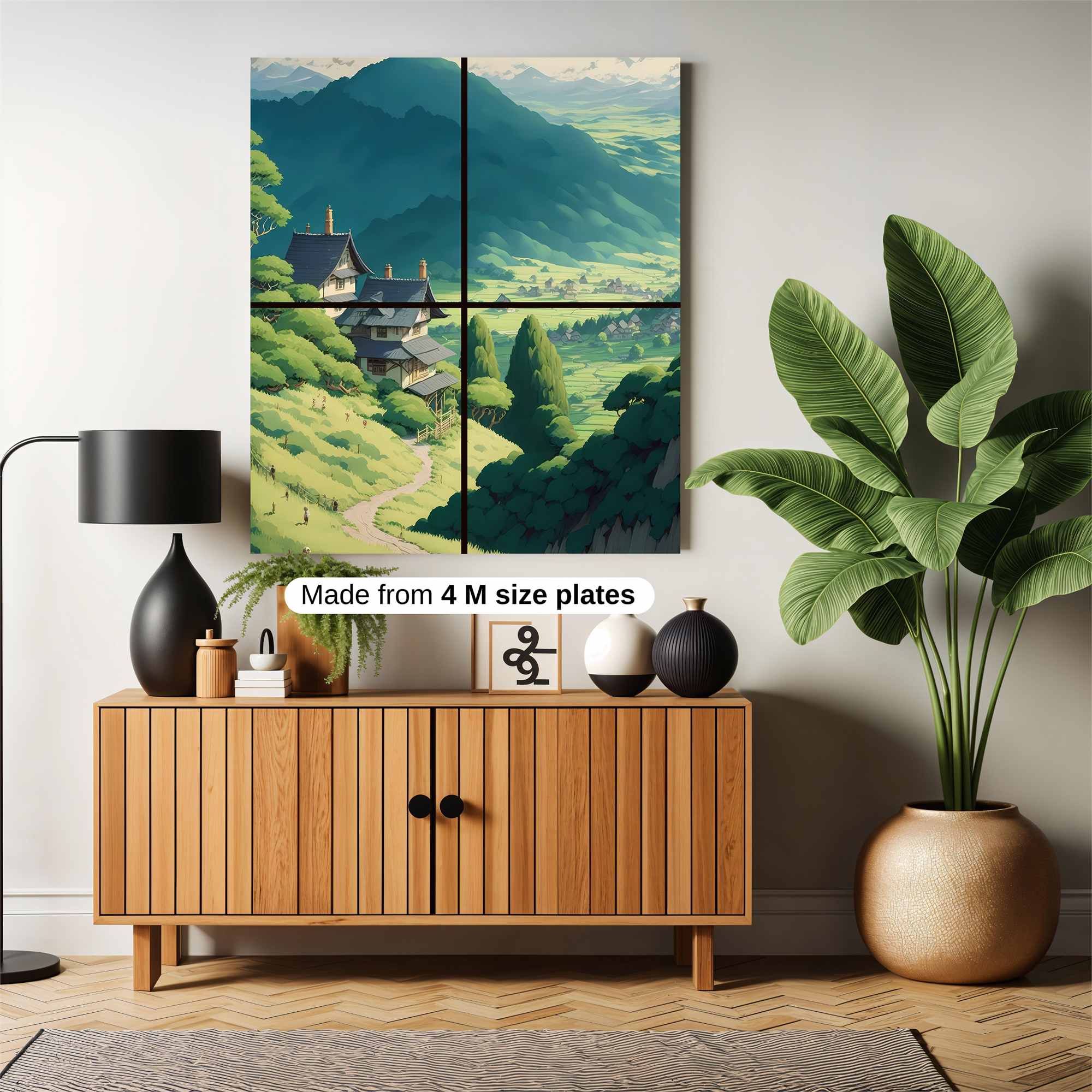 Mountain Serenity Safe Wall Magnetic / M