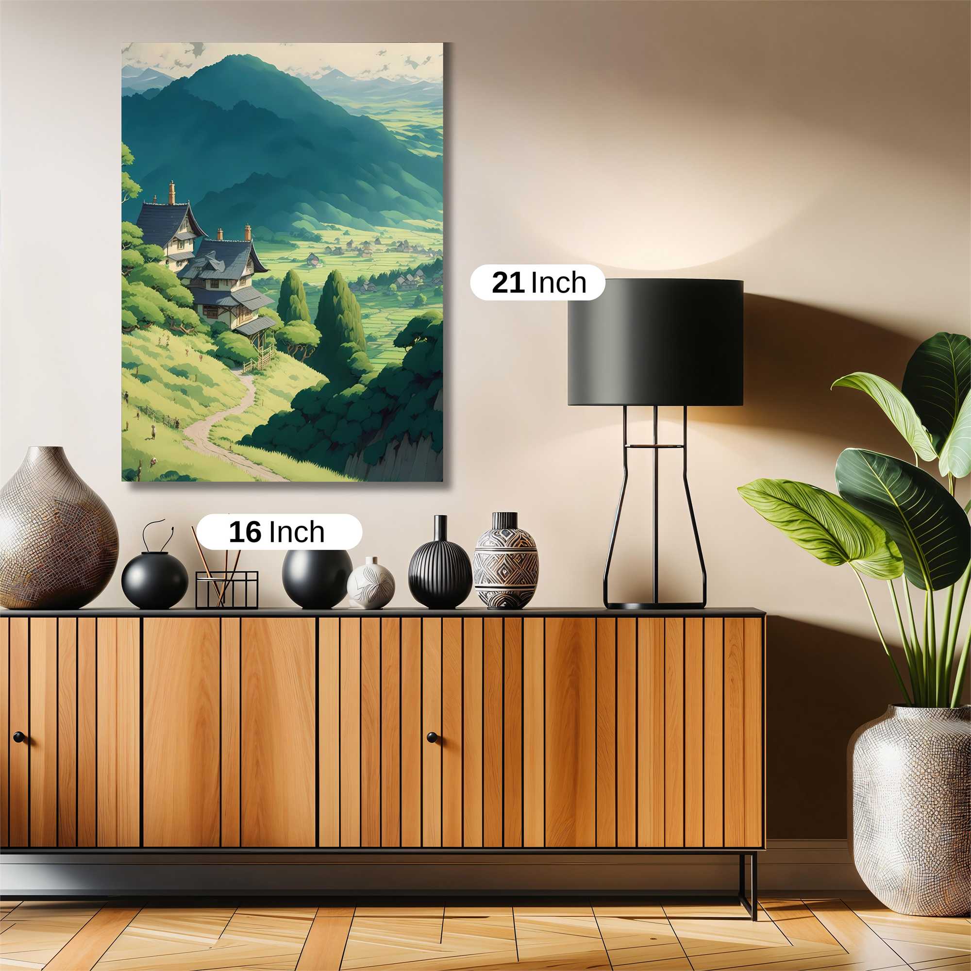 Mountain Serenity Safe Wall Magnetic / M