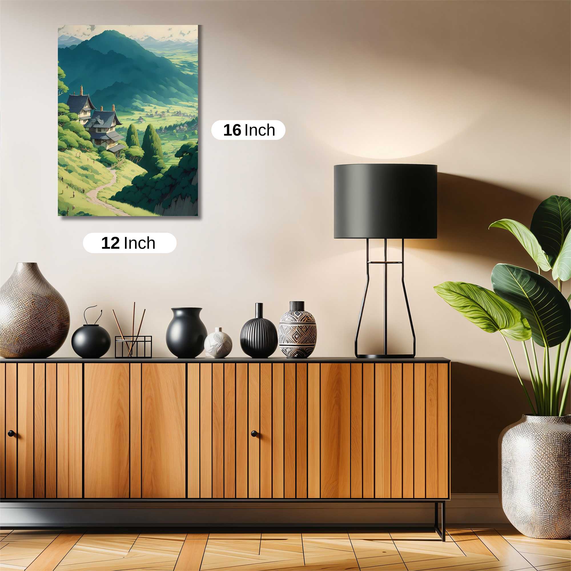 Mountain Serenity Safe Wall Magnetic / M