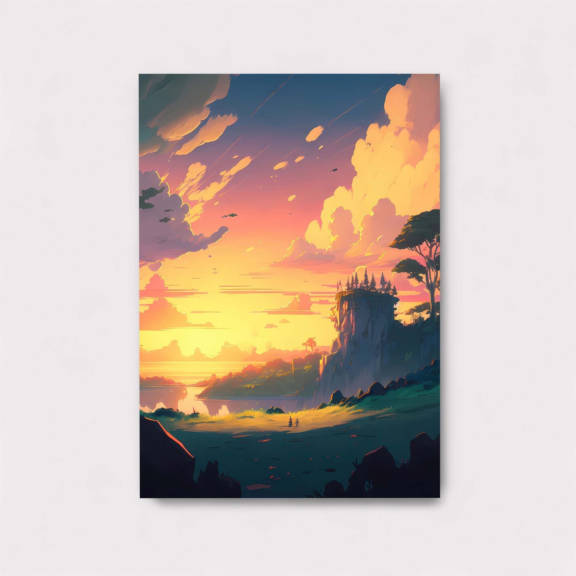 Sunset Serenity Safe Wall Magnetic / M