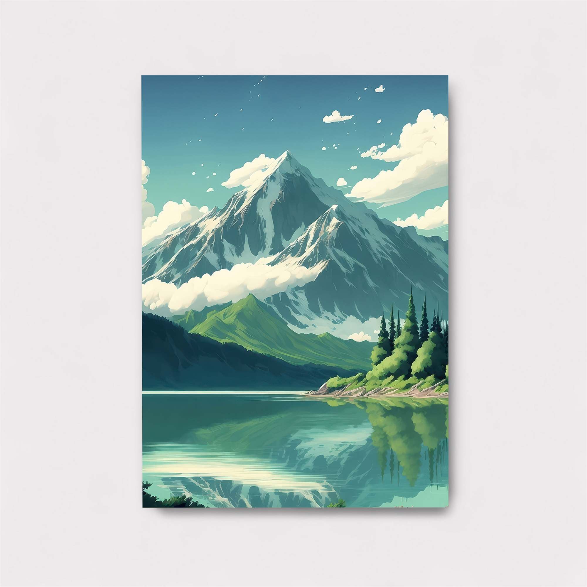 Mountain Serenity Safe Wall Magnetic / M