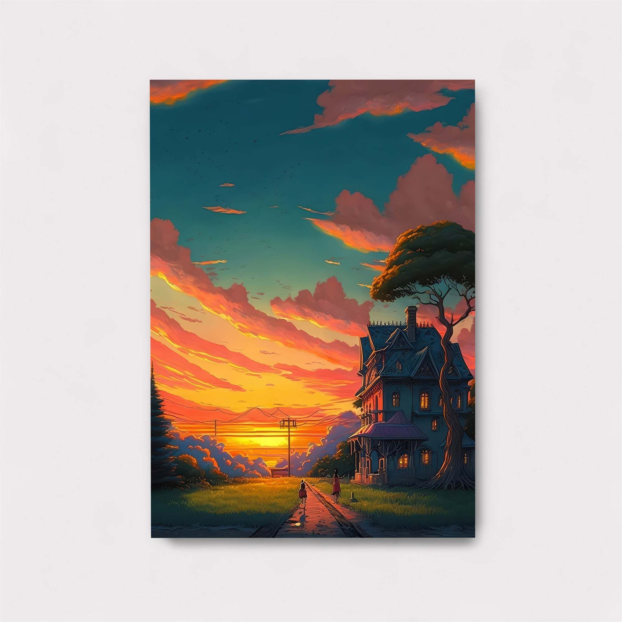 Sunset Serenity Safe Wall Magnetic / M