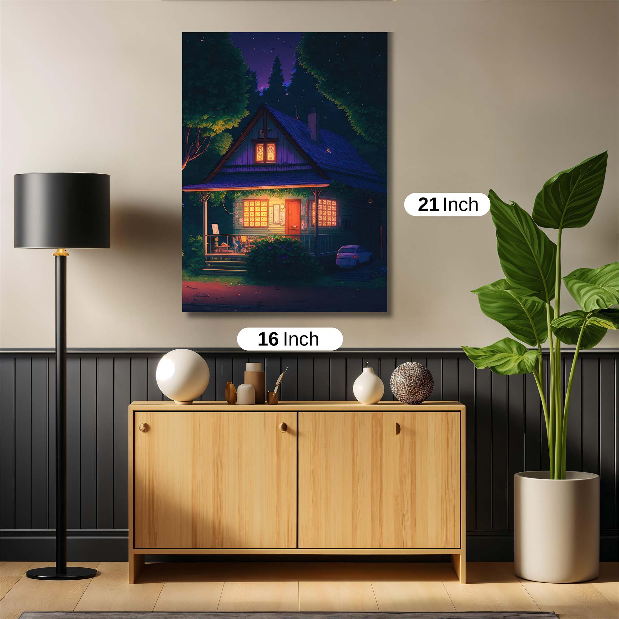 Cabin Serenity Safe Wall Magnetic / M