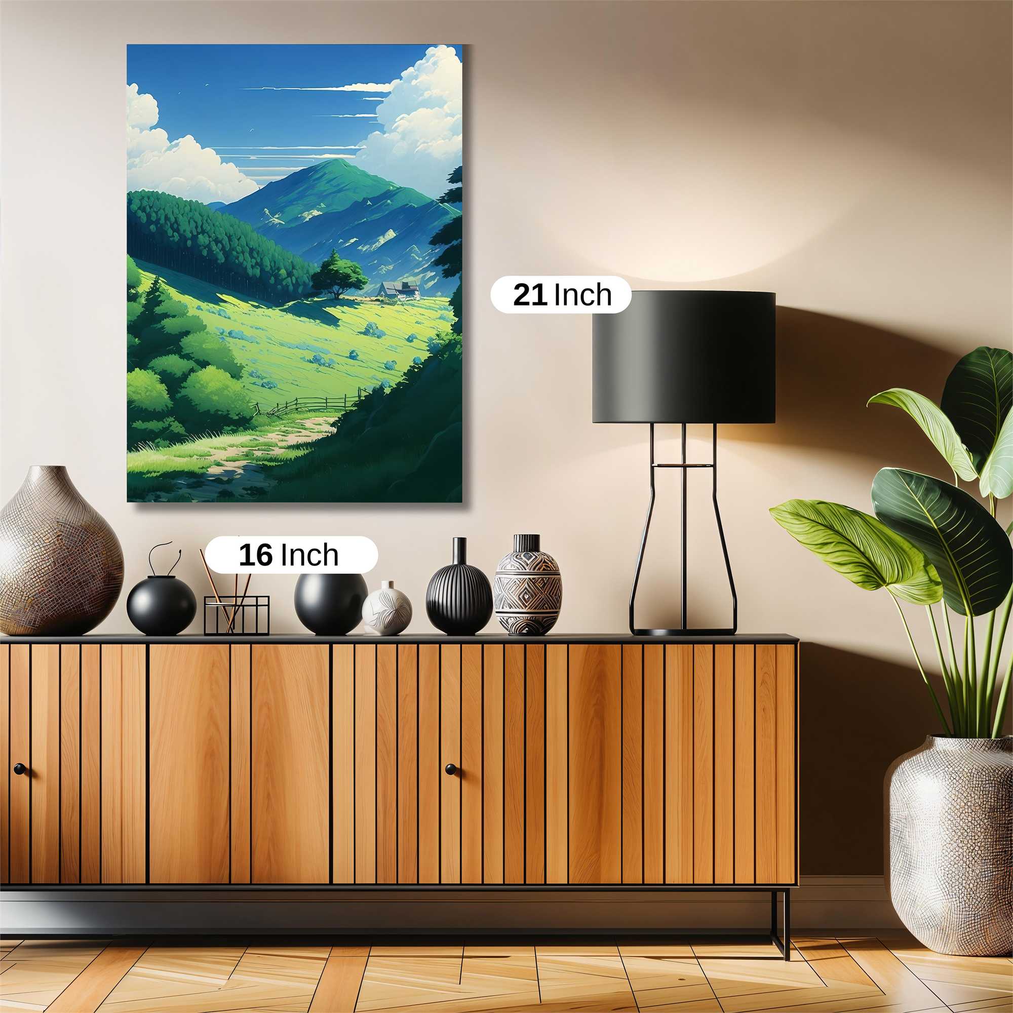 Mountain Serenity Safe Wall Magnetic / M