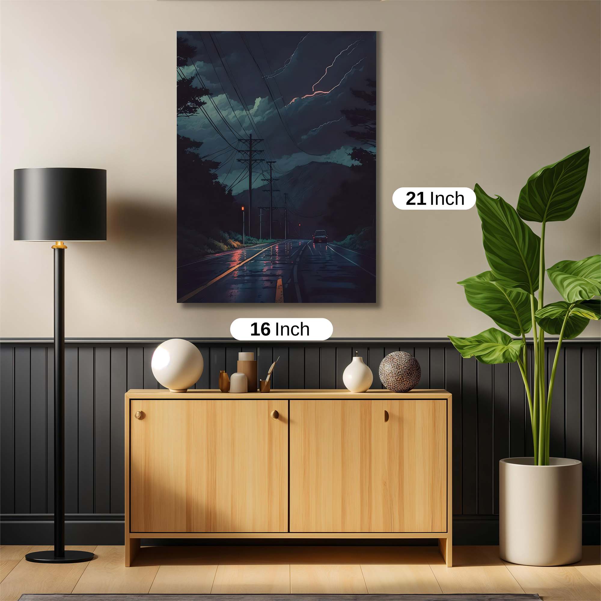 Stormy Odyssey Safe Wall Magnetic / M