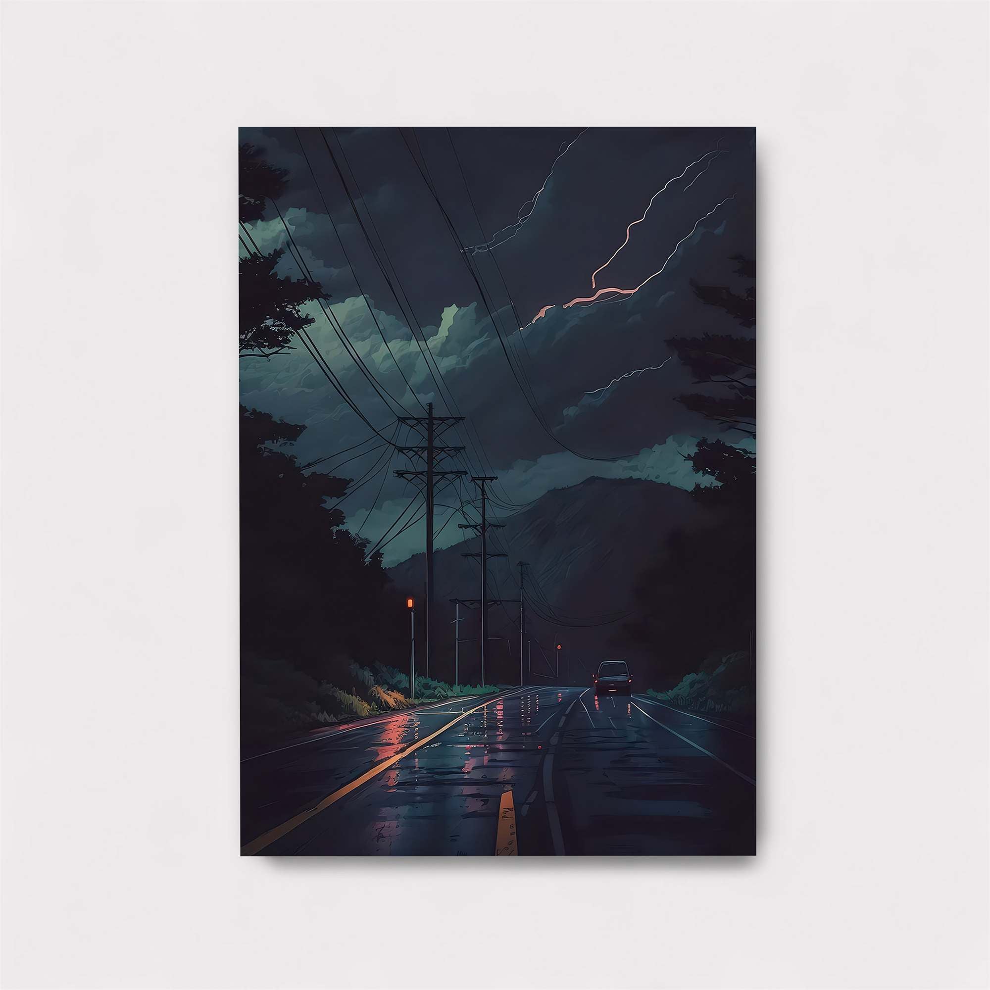 Stormy Odyssey Safe Wall Magnetic / M