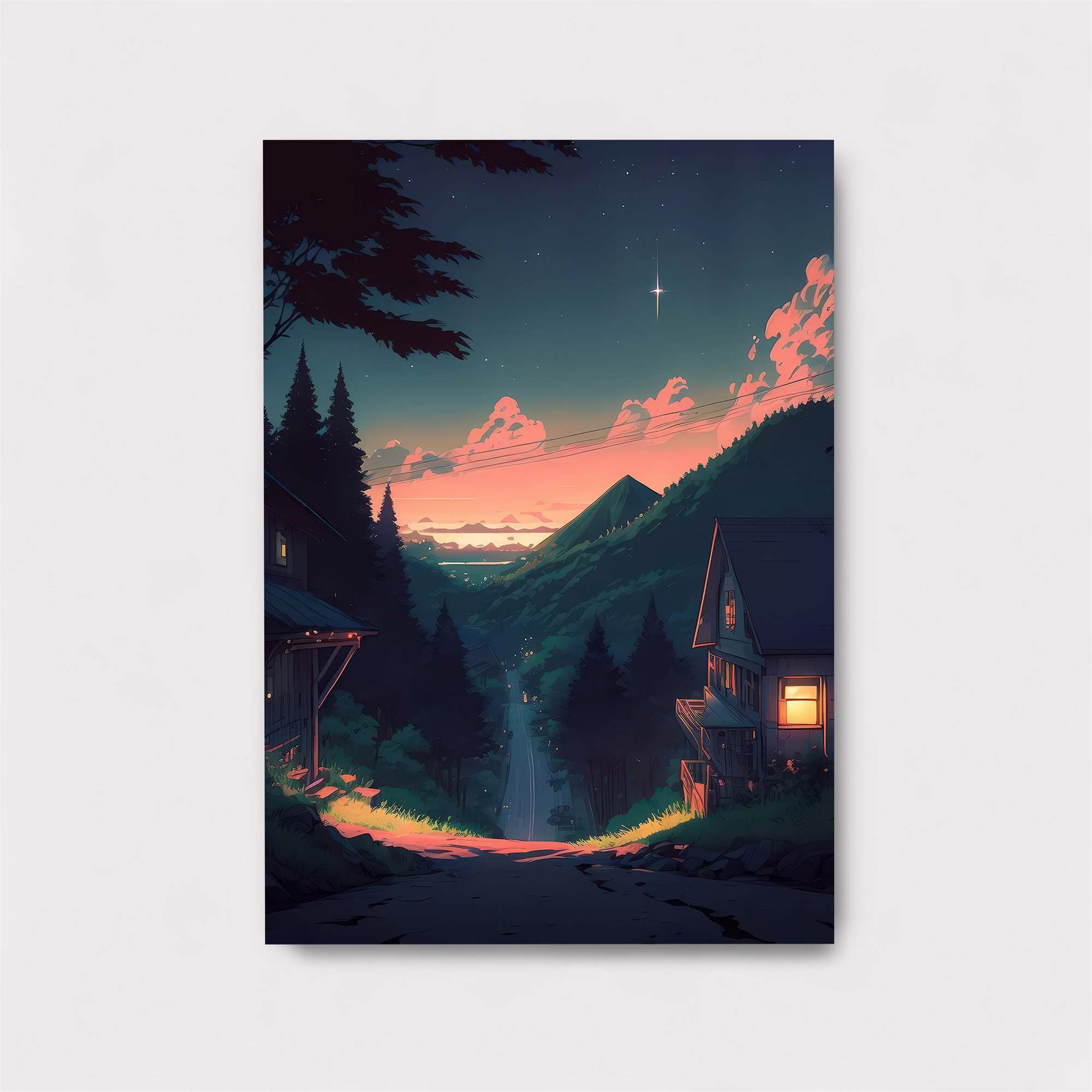 Twilight Serenity Safe Wall Magnetic / M