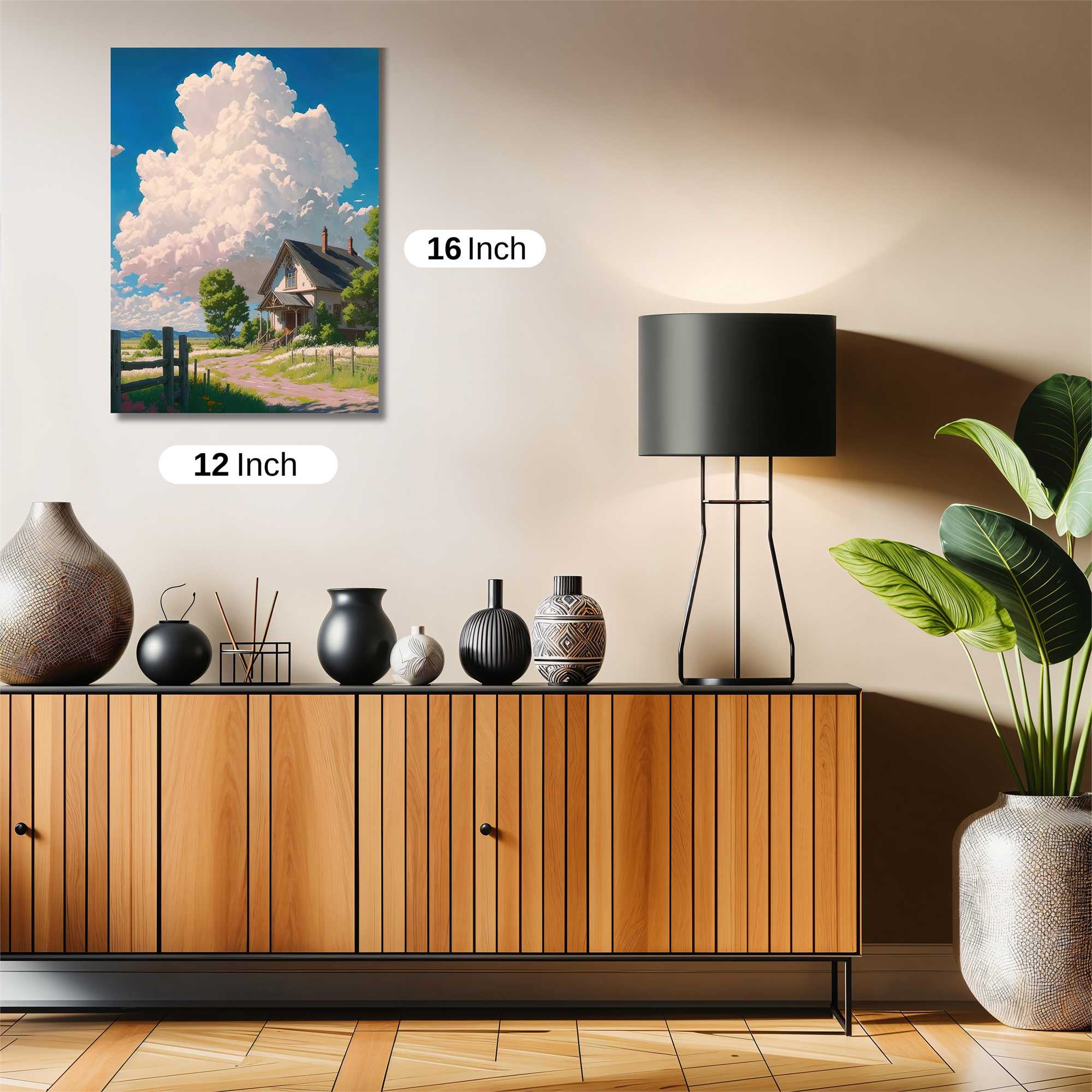 Cottage Serenity Safe Wall Magnetic / M