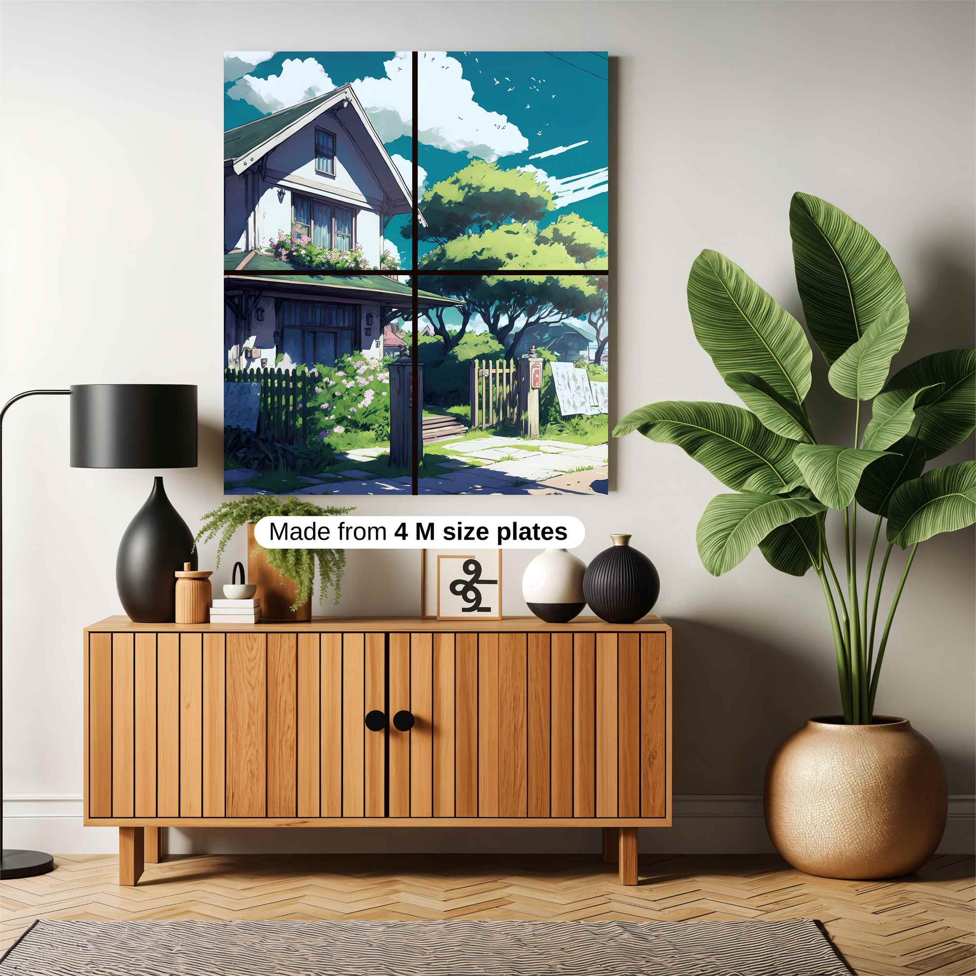 Sunlit Serenity Safe Wall Magnetic / M