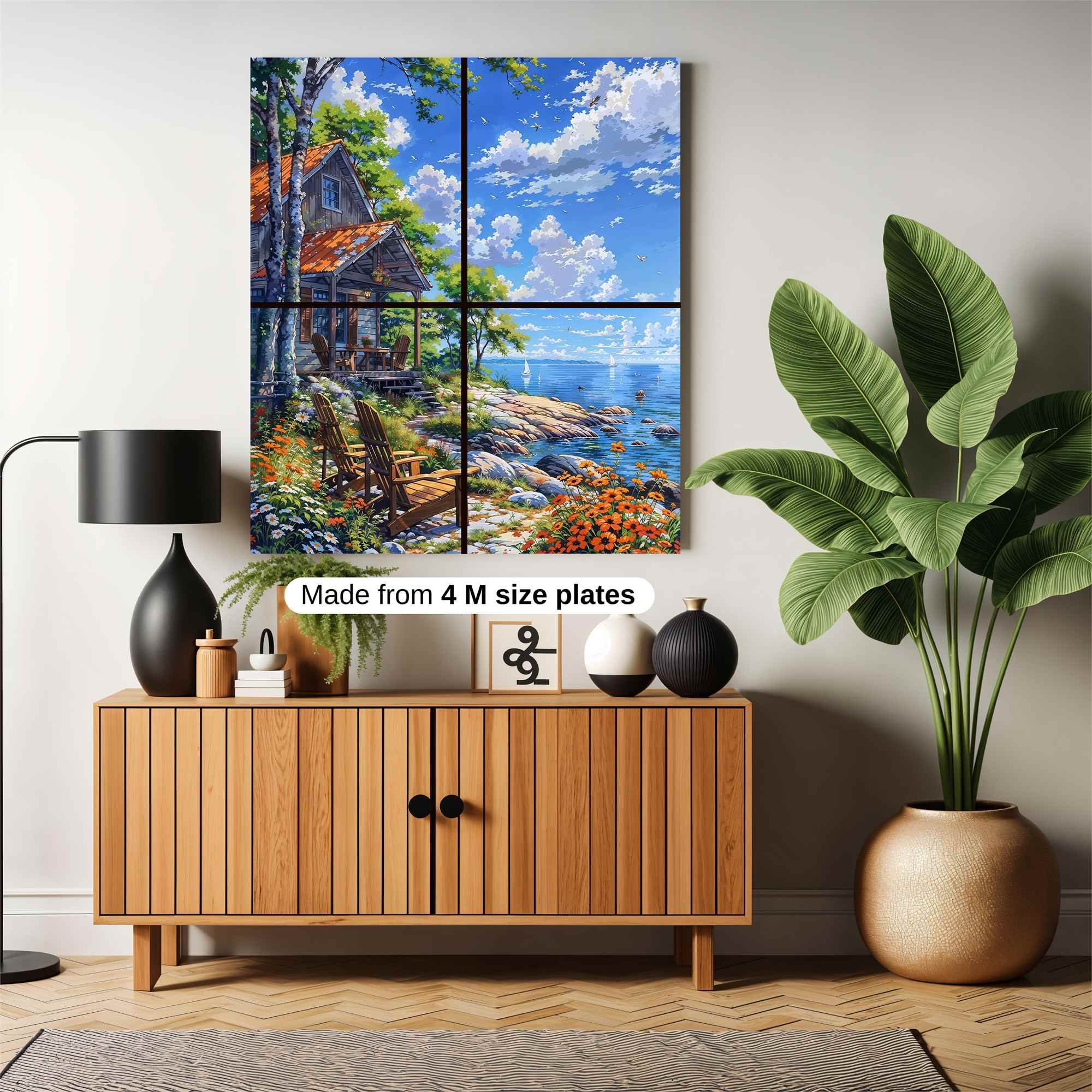 Cabin Bliss Safe Wall Magnetic / M