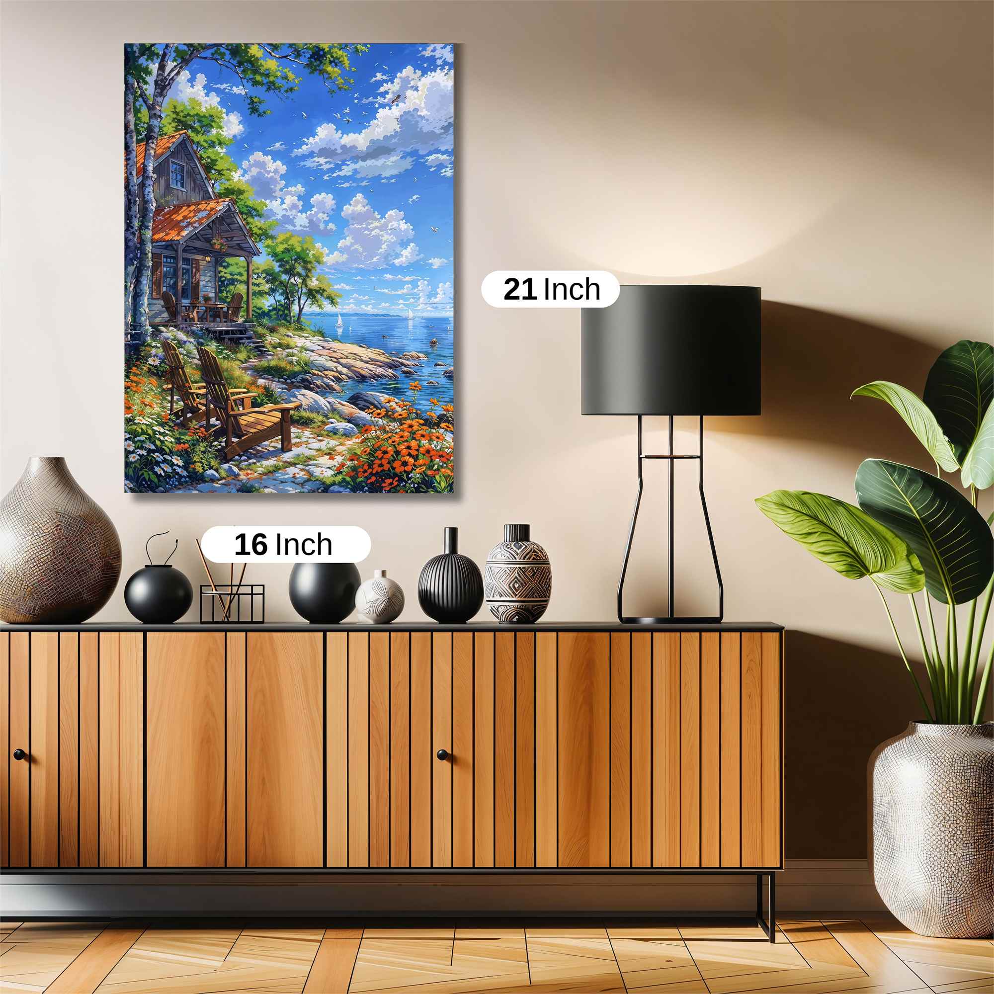 Cabin Bliss Safe Wall Magnetic / M