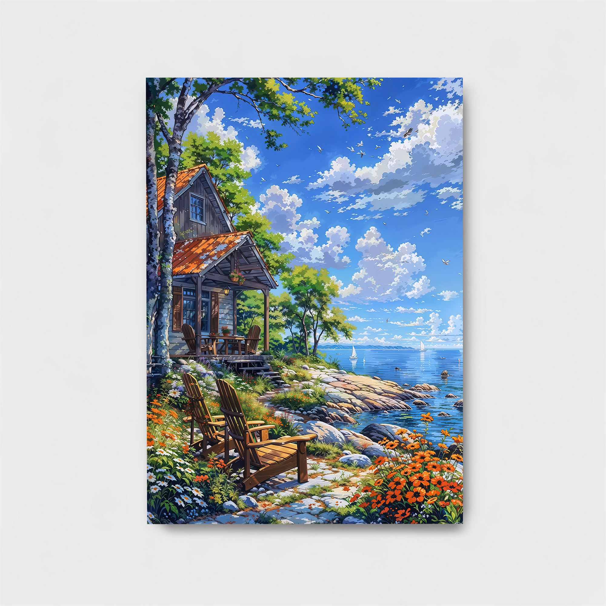 Cabin Bliss Safe Wall Magnetic / M