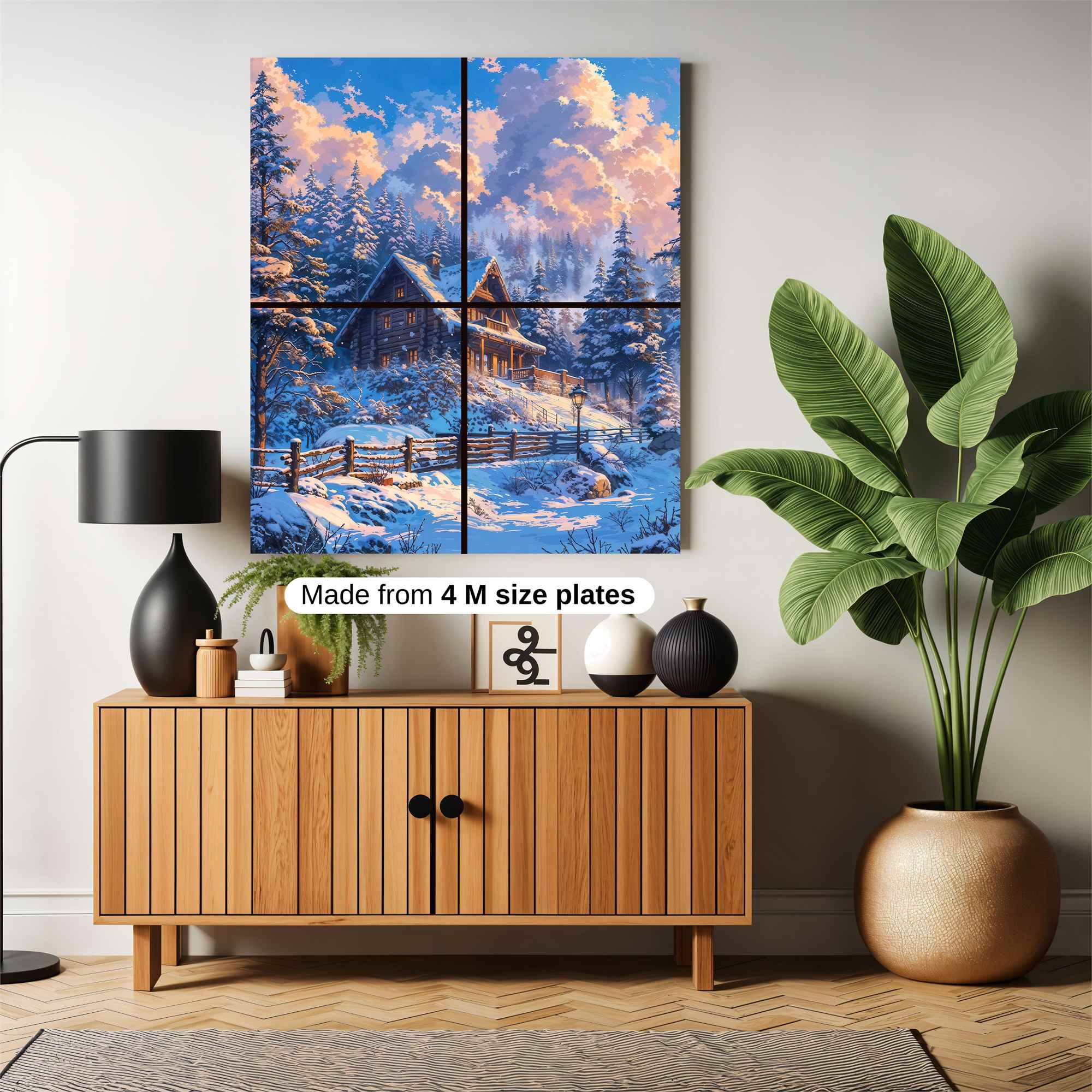 Cabin Serenity Safe Wall Magnetic / M
