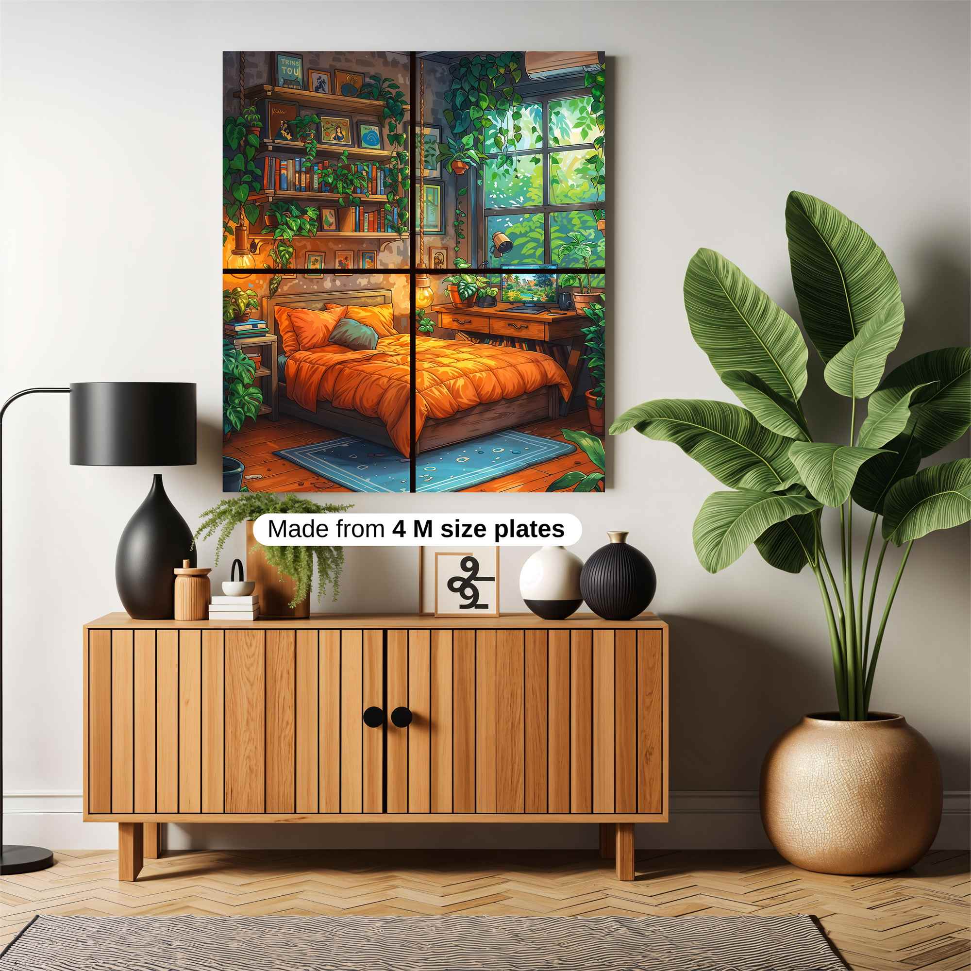 Cozy Haven Safe Wall Magnetic / M