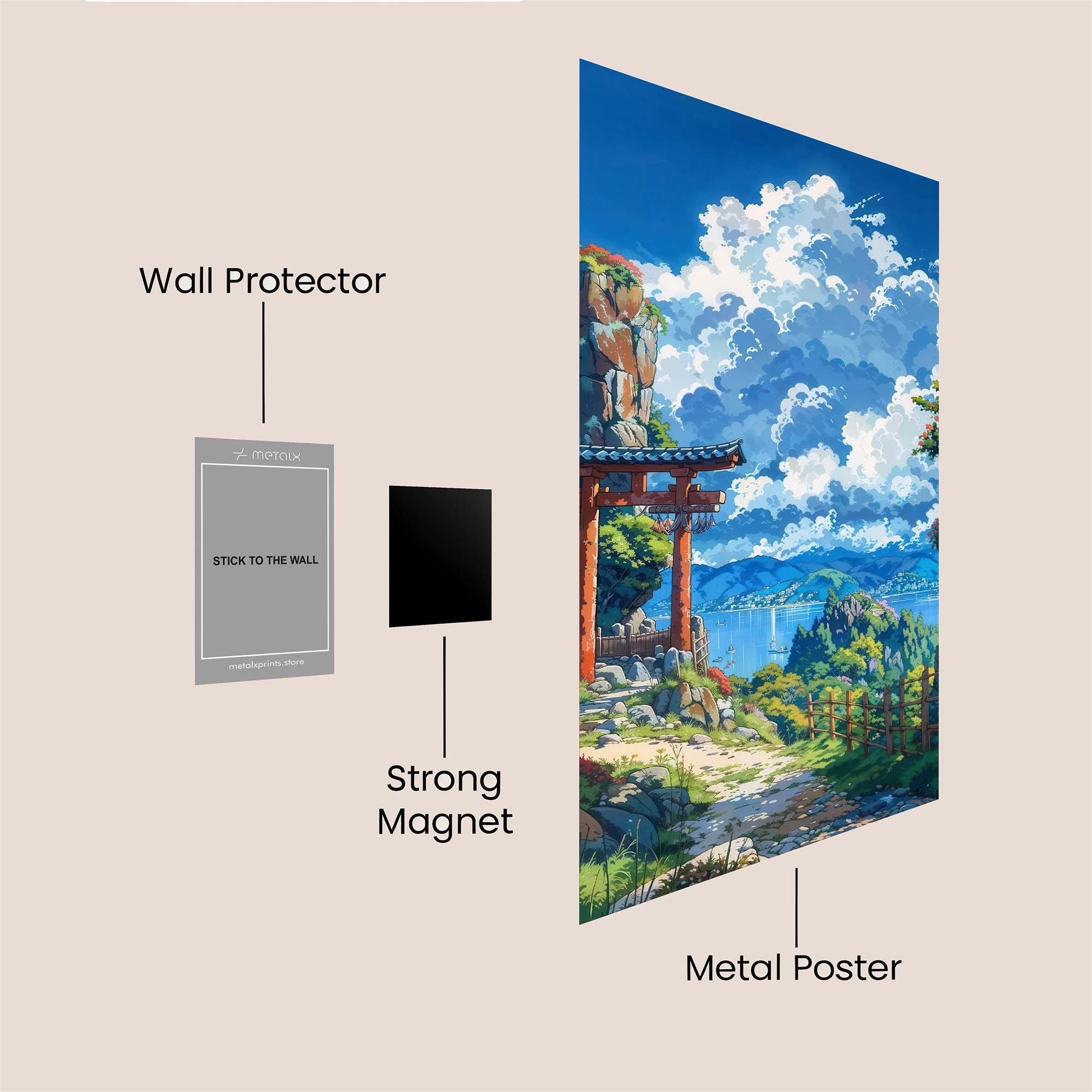 Torii Tranquility Safe Wall Magnetic / M