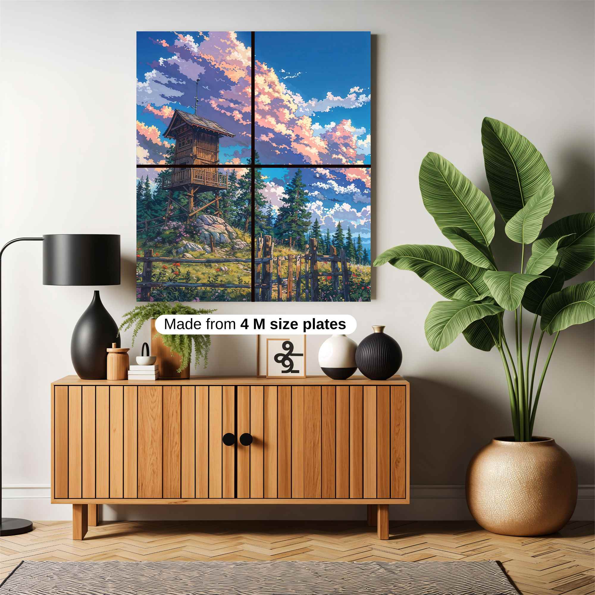 Lookout Tranquil Safe Wall Magnetic / M