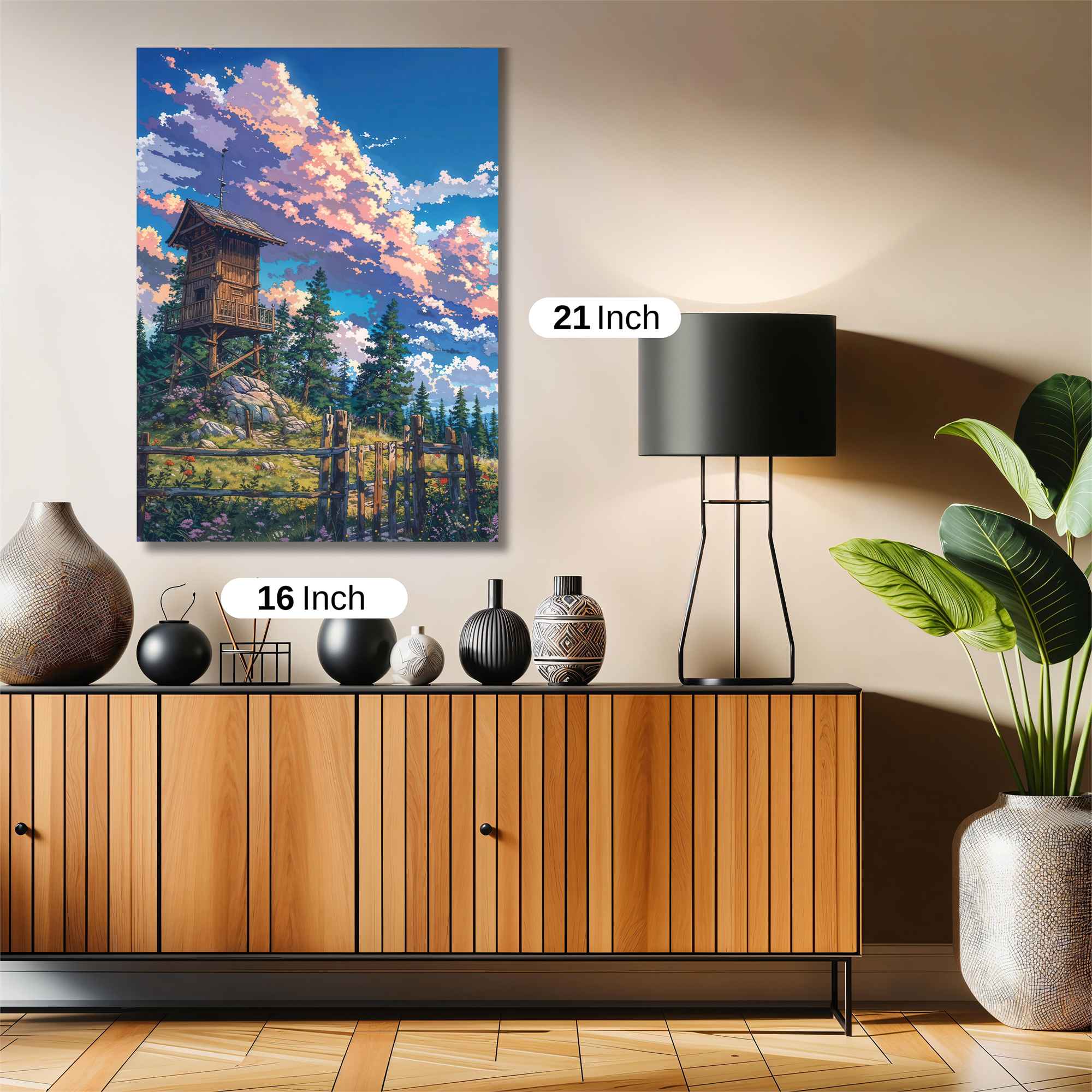 Lookout Tranquil Safe Wall Magnetic / M