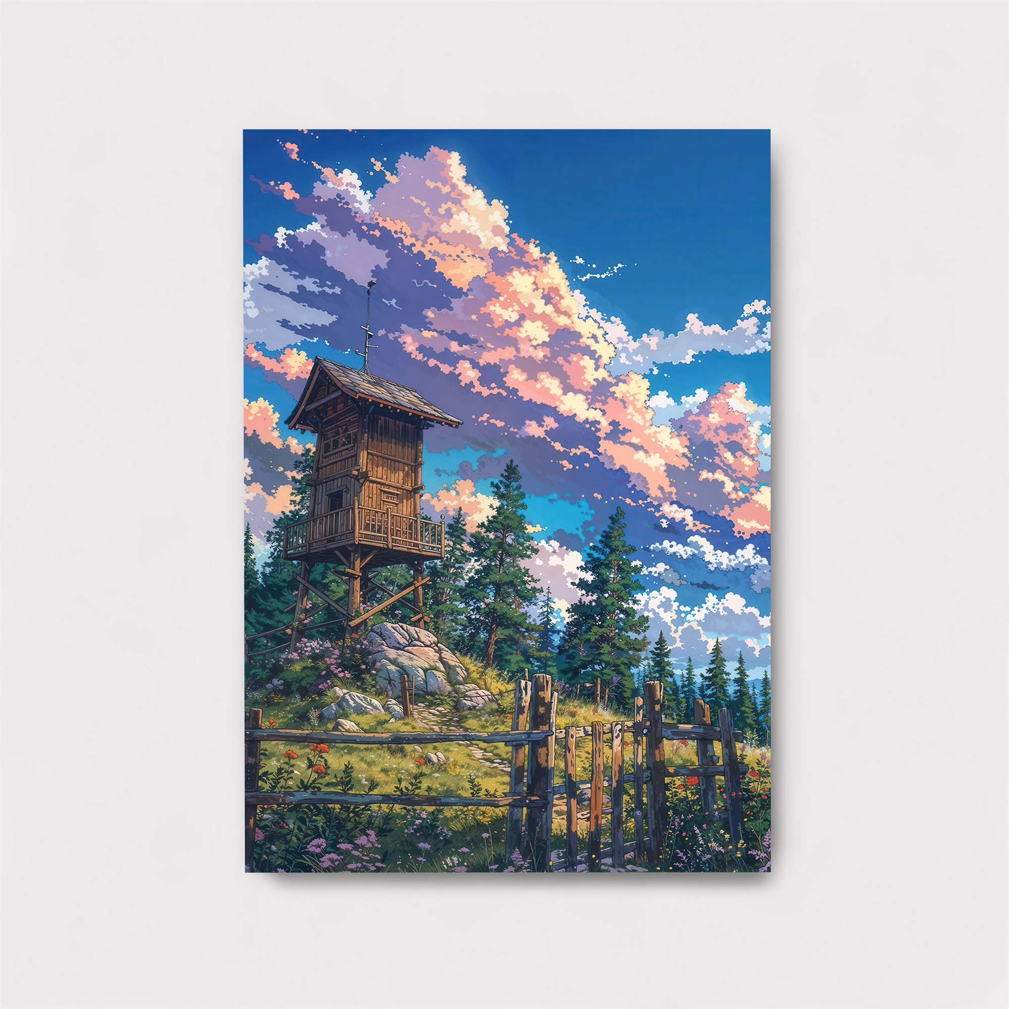 Lookout Tranquil Safe Wall Magnetic / M