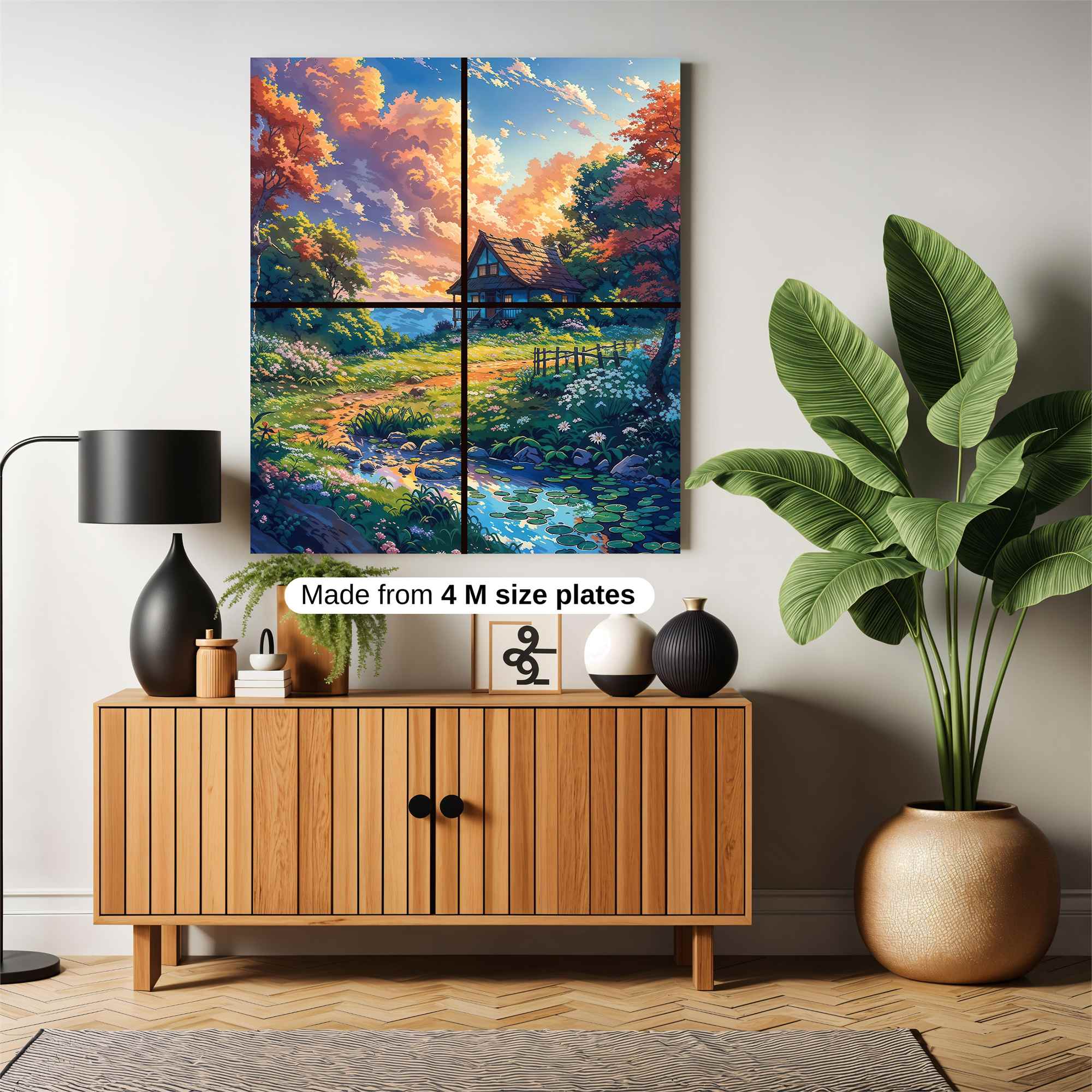 Cottage Bliss Safe Wall Magnetic / M