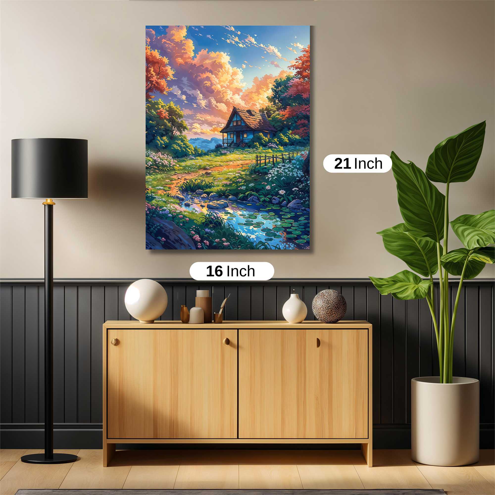 Cottage Bliss Safe Wall Magnetic / M