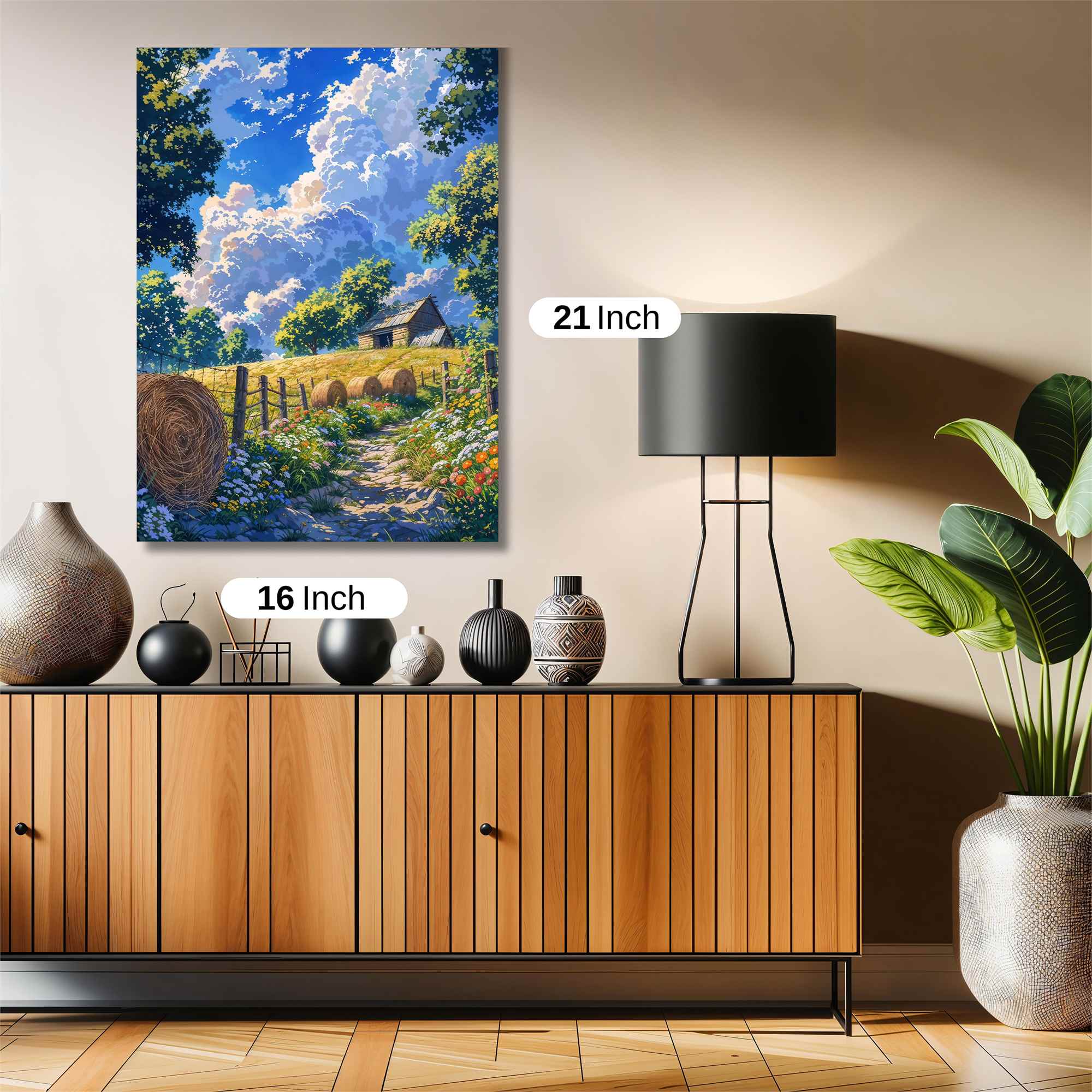 Rustic Bliss Safe Wall Magnetic / M