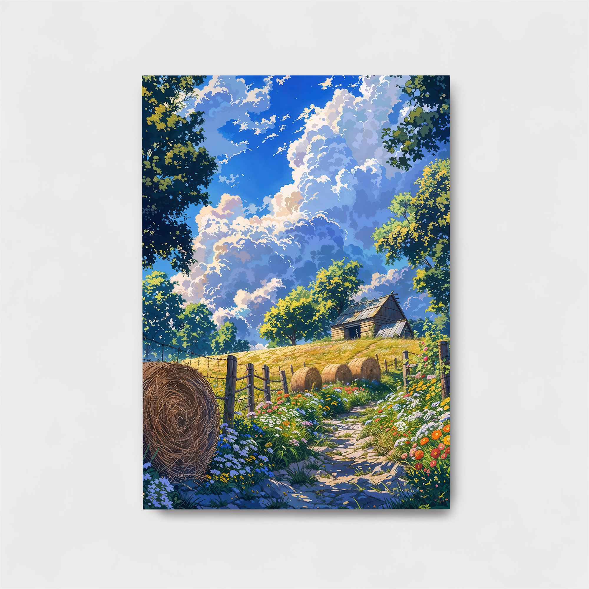 Rustic Bliss Safe Wall Magnetic / M