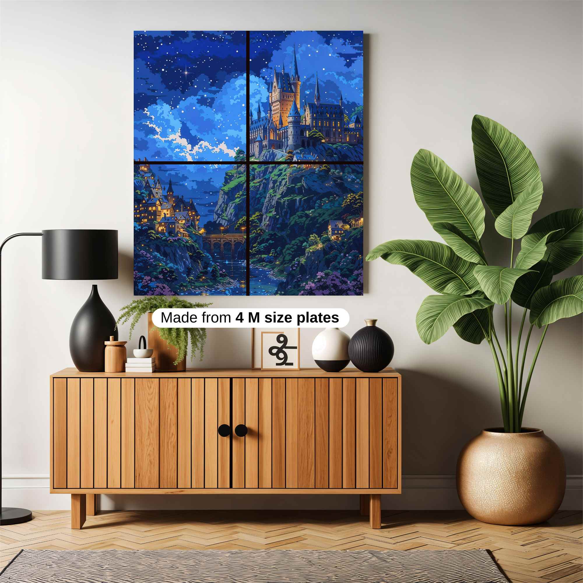 Hogwarts Enchanting Safe Wall Magnetic / M