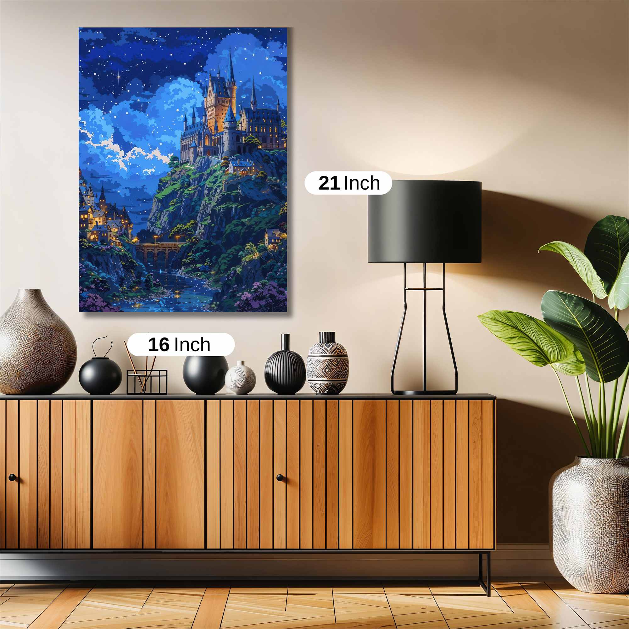 Hogwarts Enchanting Safe Wall Magnetic / M
