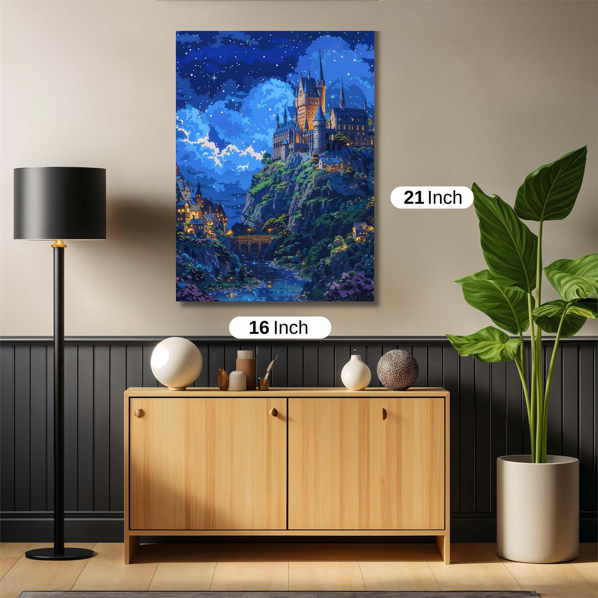 Hogwarts Enchanting Safe Wall Magnetic / M