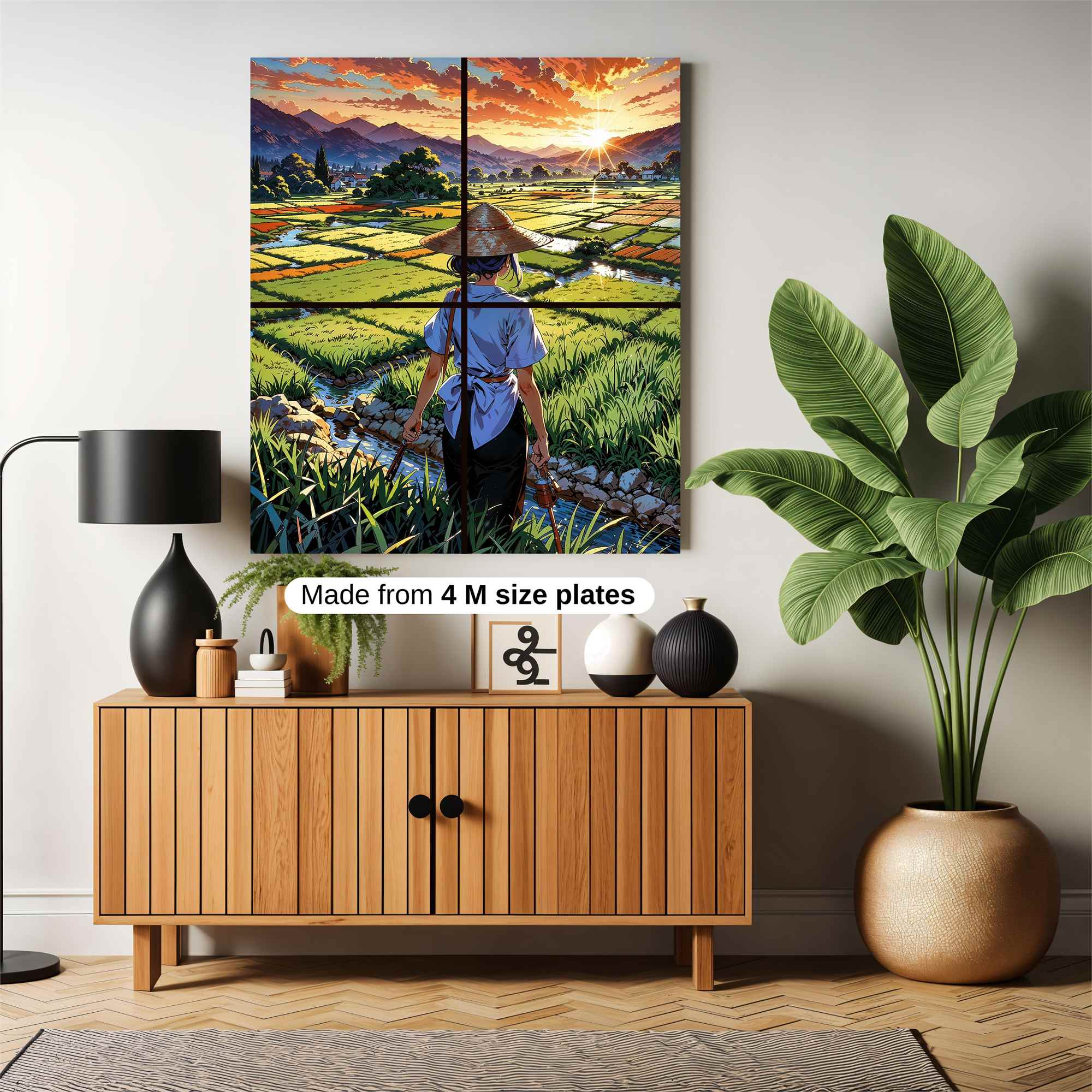 Farmer's Serenity Safe Wall Magnetic / M