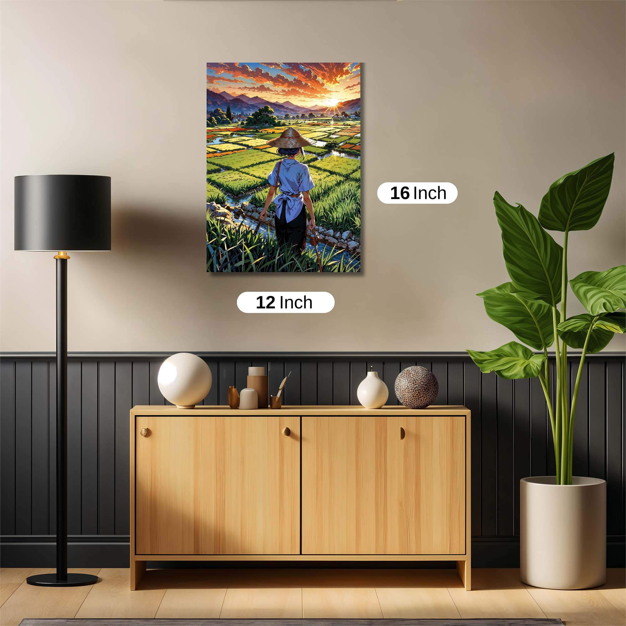 Farmer's Serenity Safe Wall Magnetic / M
