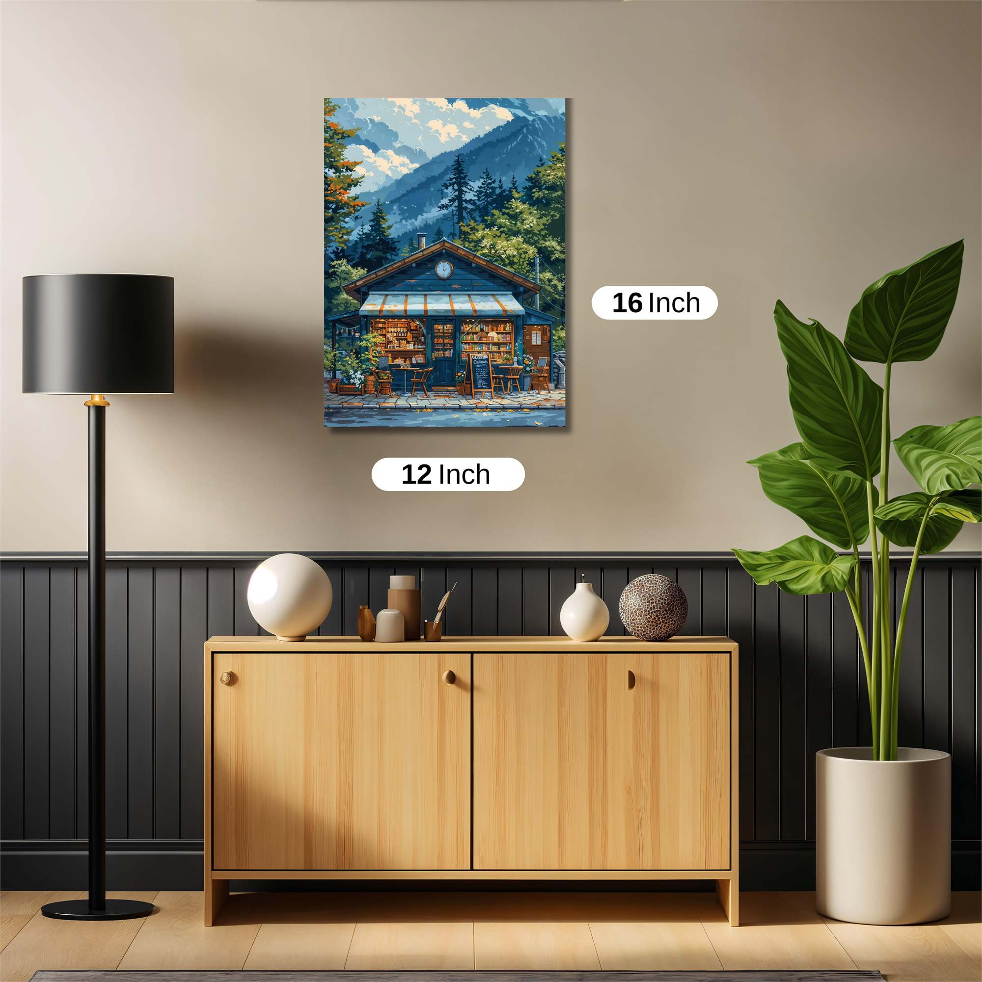 Mountain Haven Safe Wall Magnetic / M