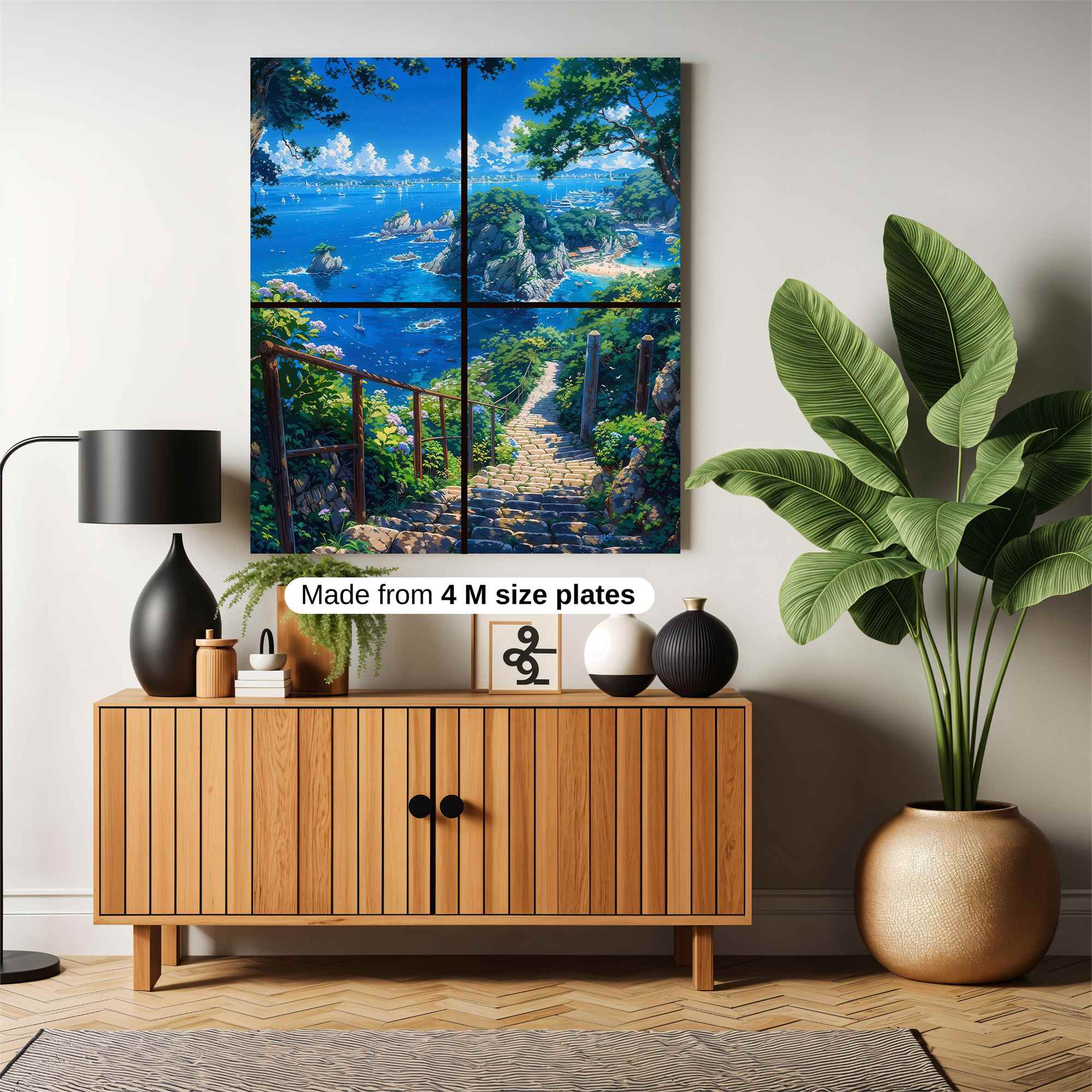 Island Serenity Safe Wall Magnetic / M