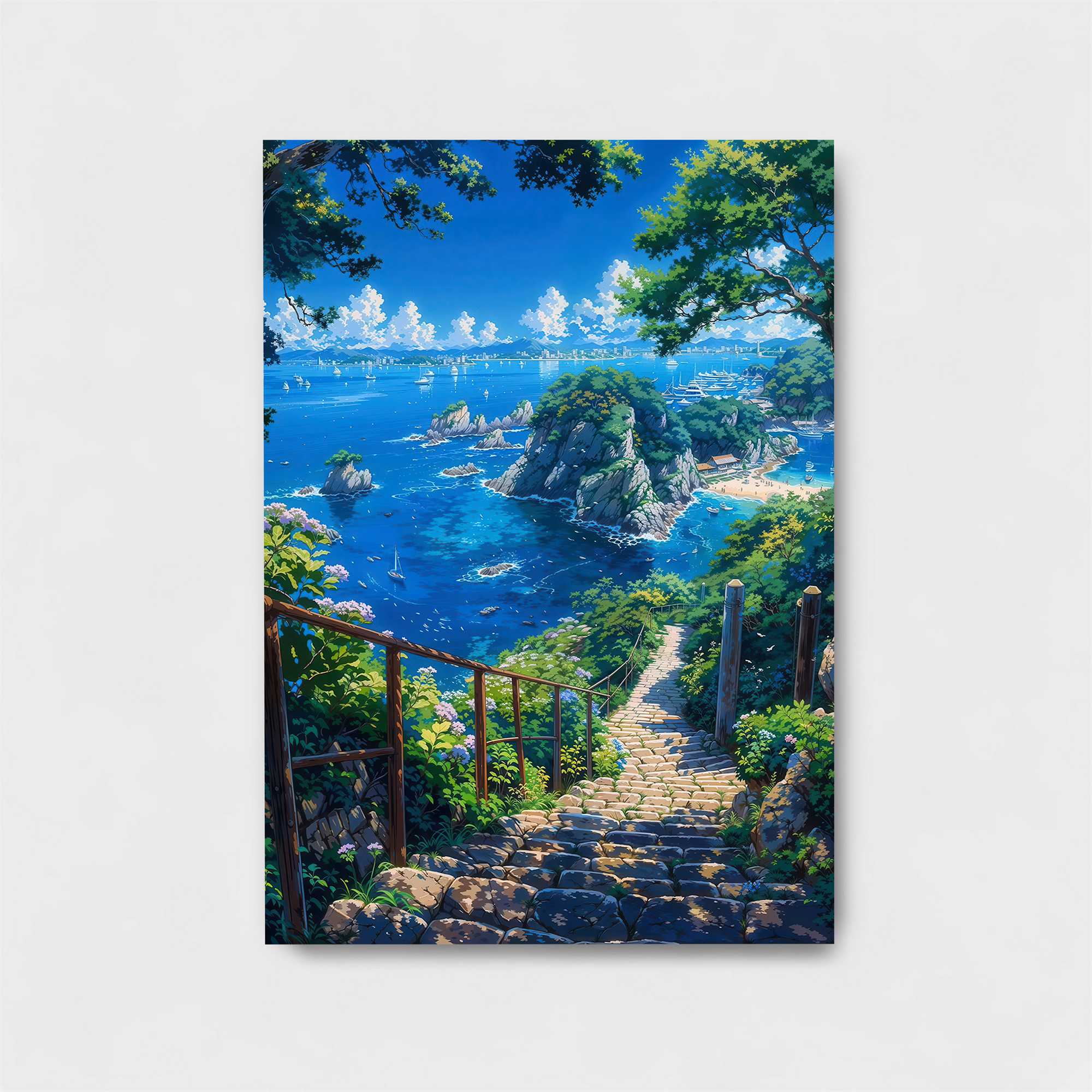 Island Serenity Safe Wall Magnetic / M