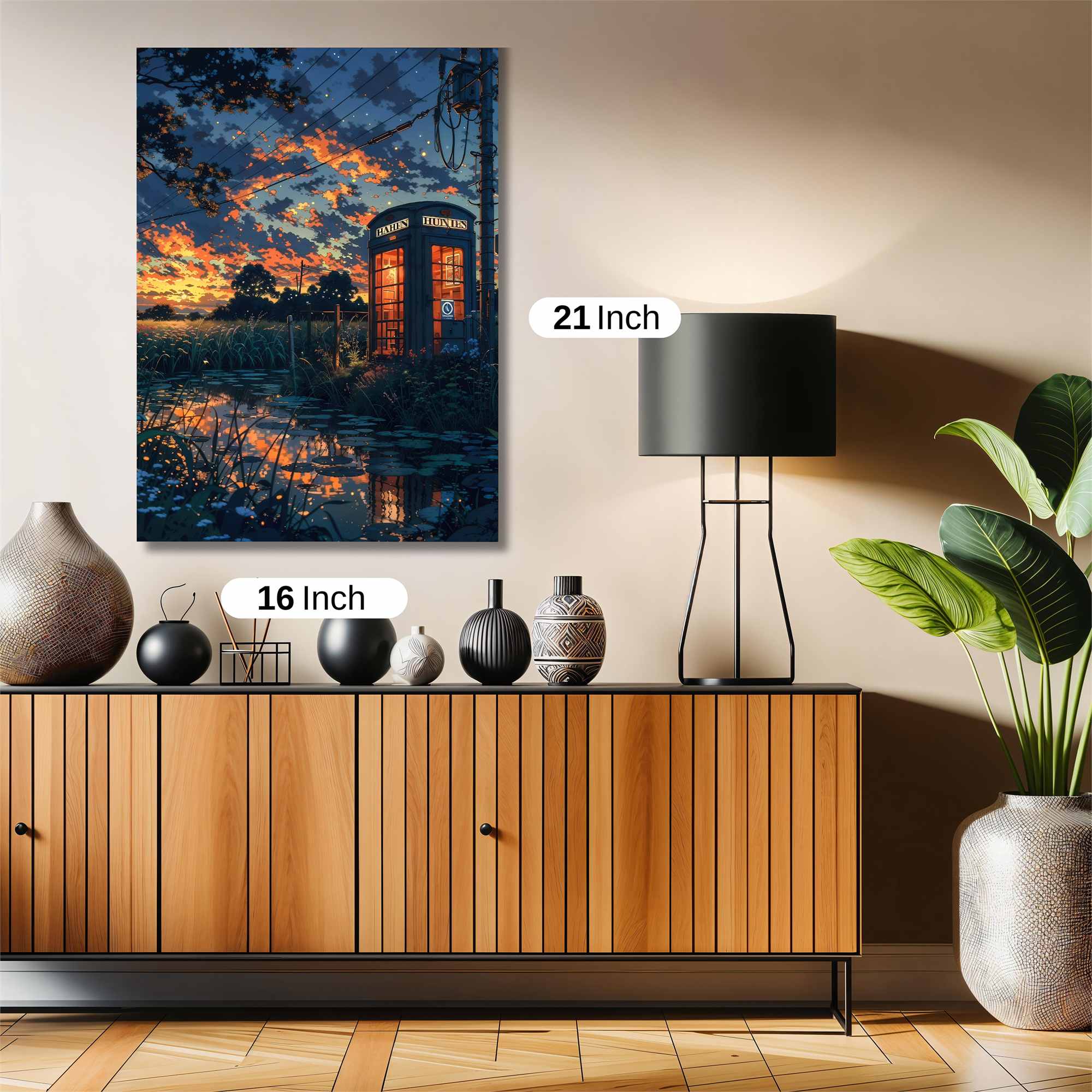 Phonebox Twilight Safe Wall Magnetic / M