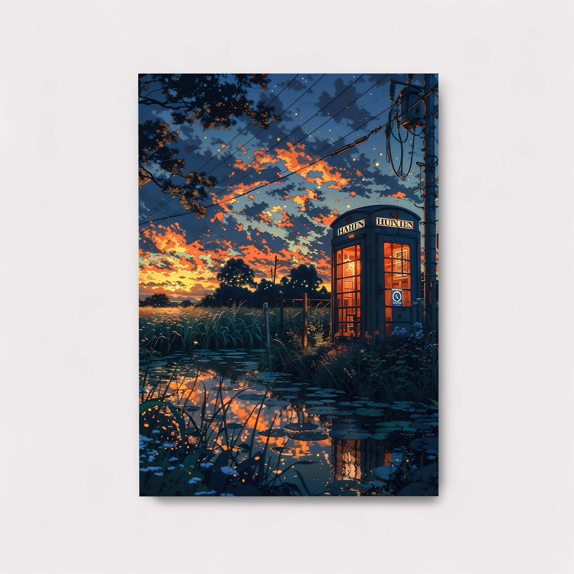 Phonebox Twilight Safe Wall Magnetic / M