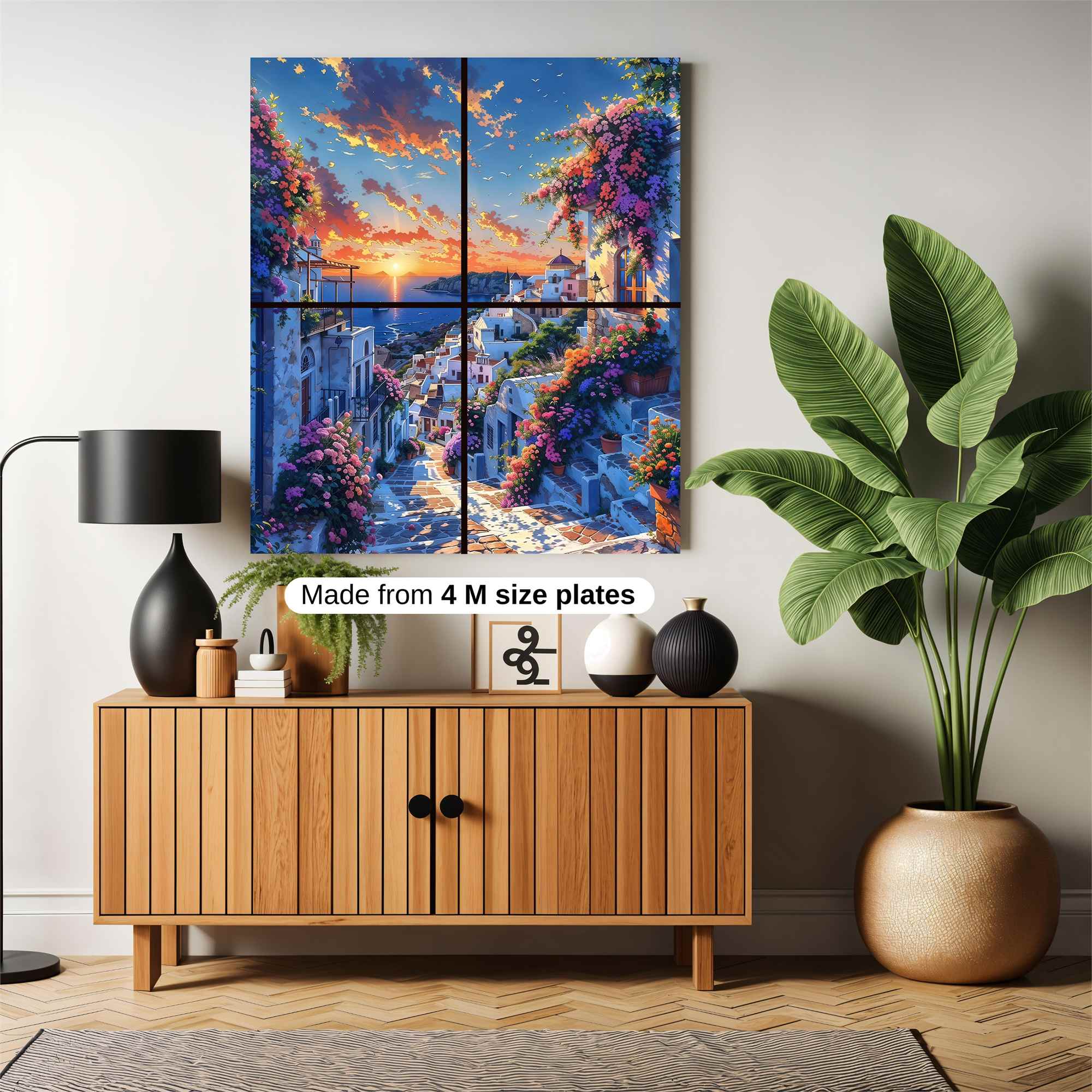 Santorini Serenity Safe Wall Magnetic / M