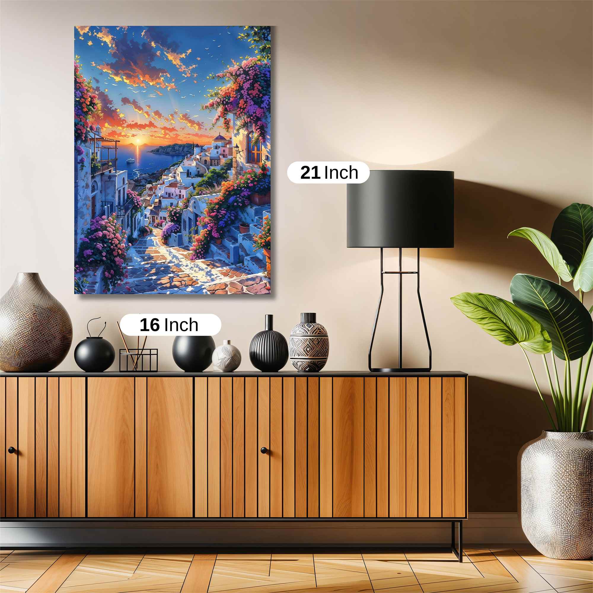 Santorini Serenity Safe Wall Magnetic / M