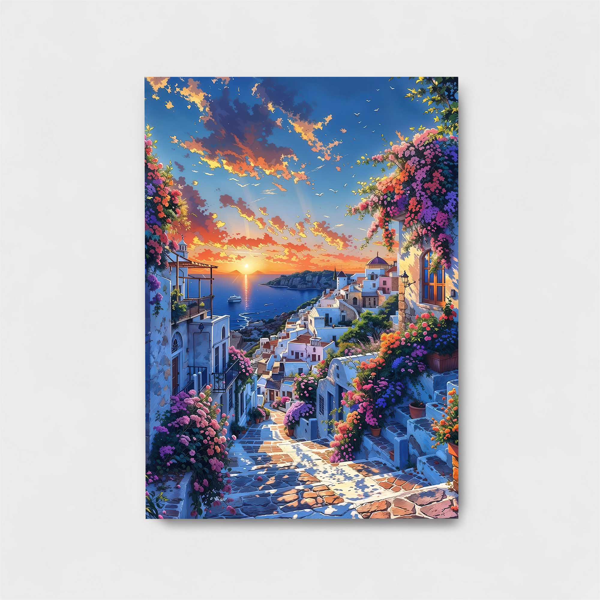 Santorini Serenity Safe Wall Magnetic / M