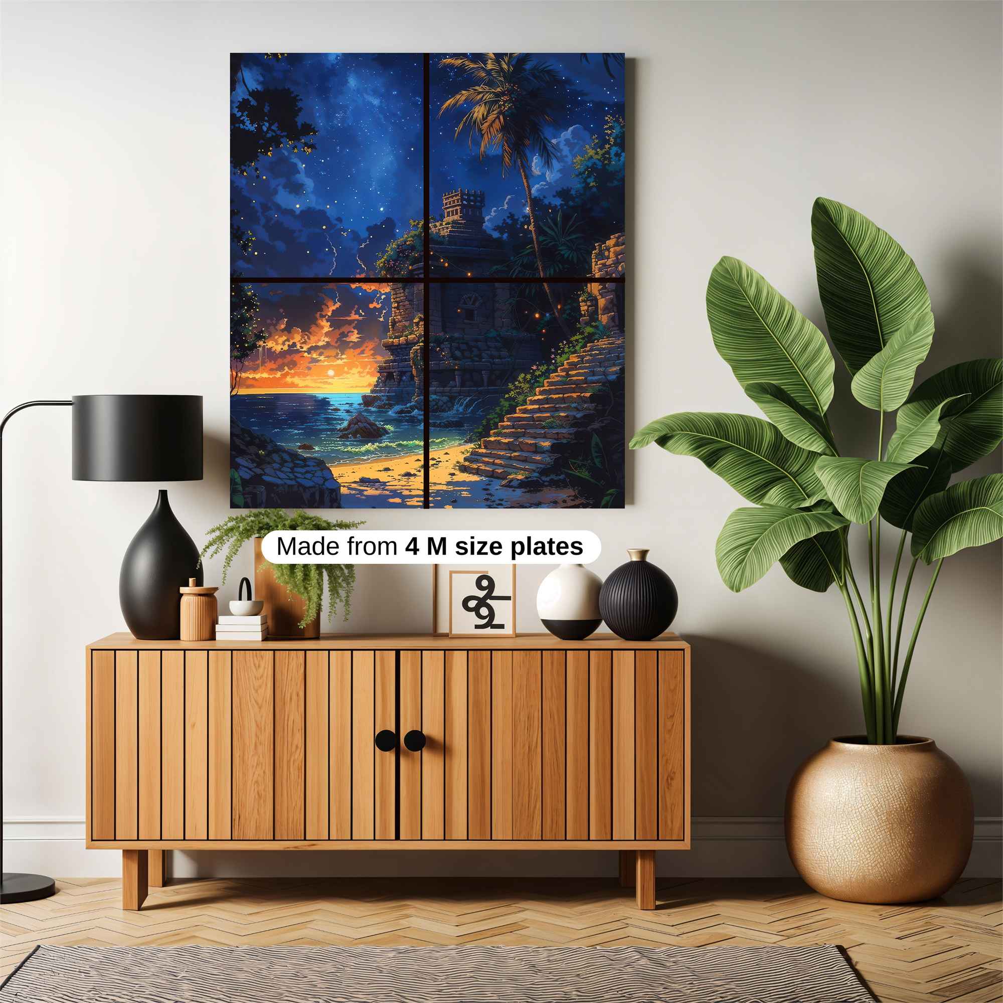 Temple Twilight Safe Wall Magnetic / M