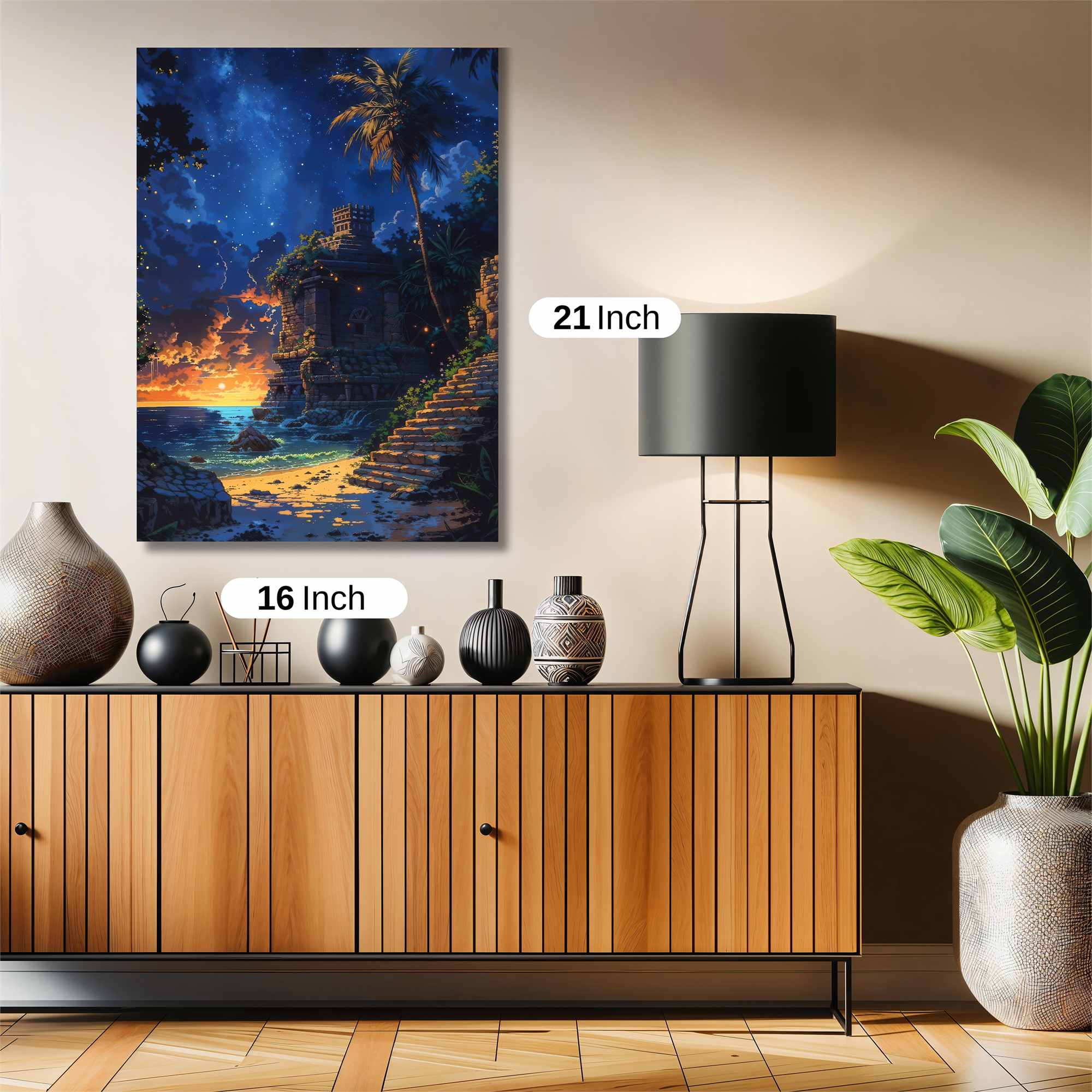 Temple Twilight Safe Wall Magnetic / M
