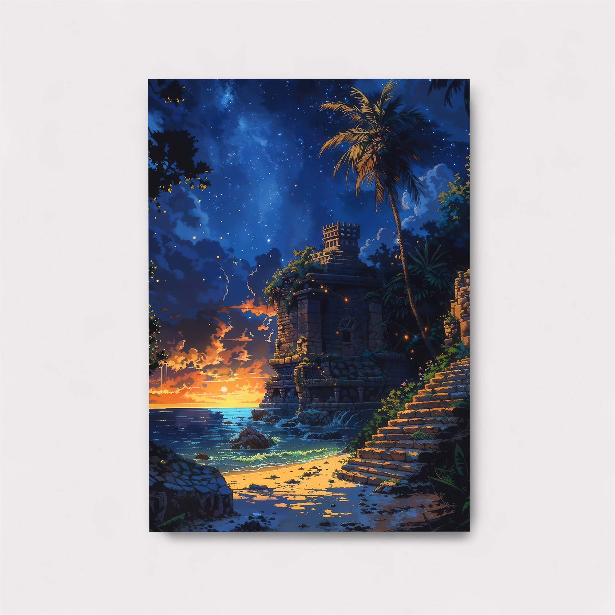 Temple Twilight Safe Wall Magnetic / M